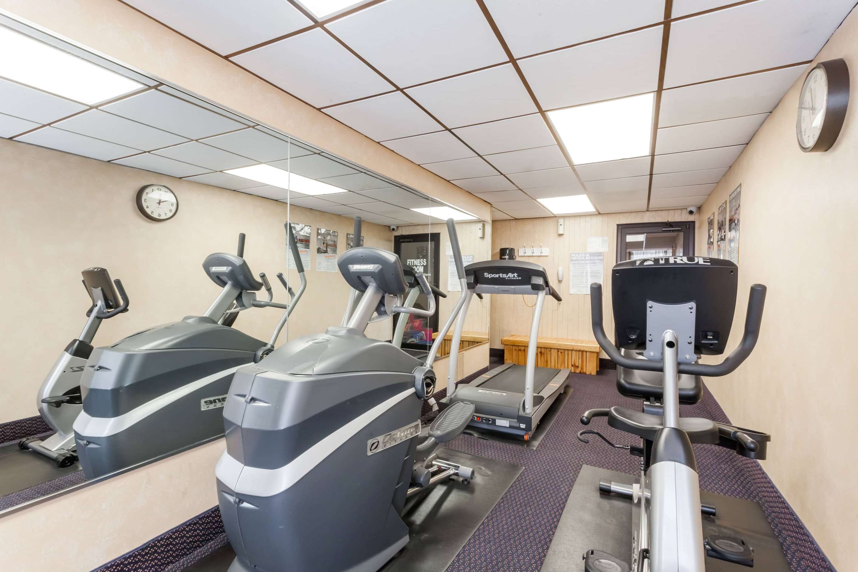 Health club fitness center gym