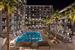 InnsidePalmaBosque-Facade In Pool Night