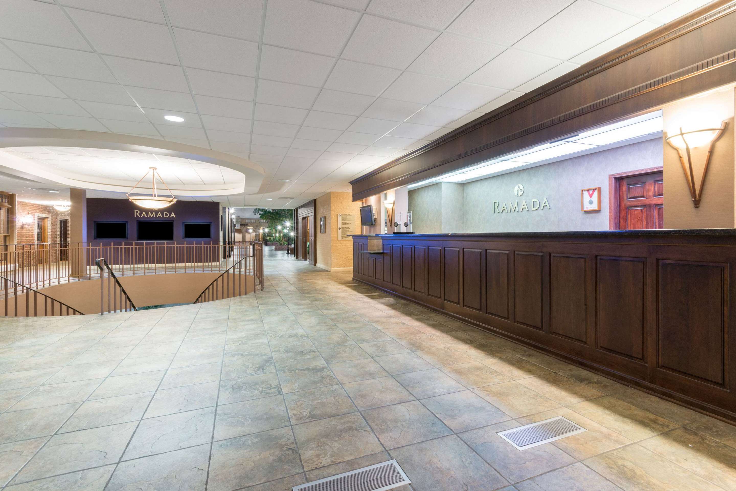 Front Desk | Ramada Hotel & Convention Center by Wyndham Topeka Downtown