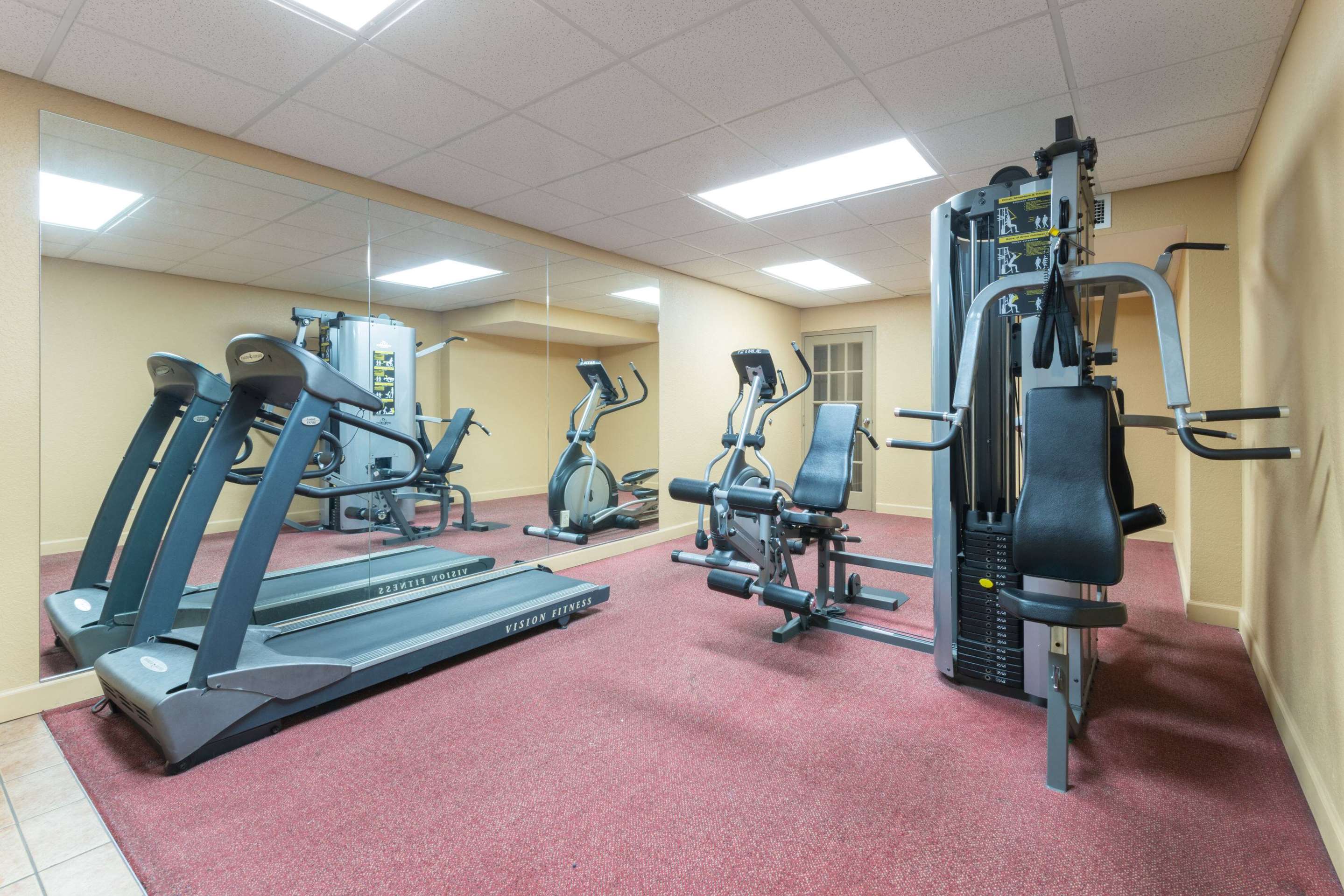 Fitness Center | Ramada Hotel & Convention Center by Wyndham Topeka Downtown