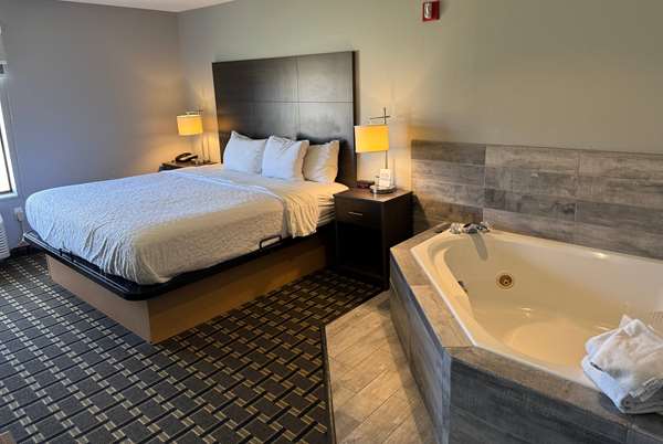 1 King Bed, Mobility Accessible Studio Suite, Roll-In Shower, Non-Smoking