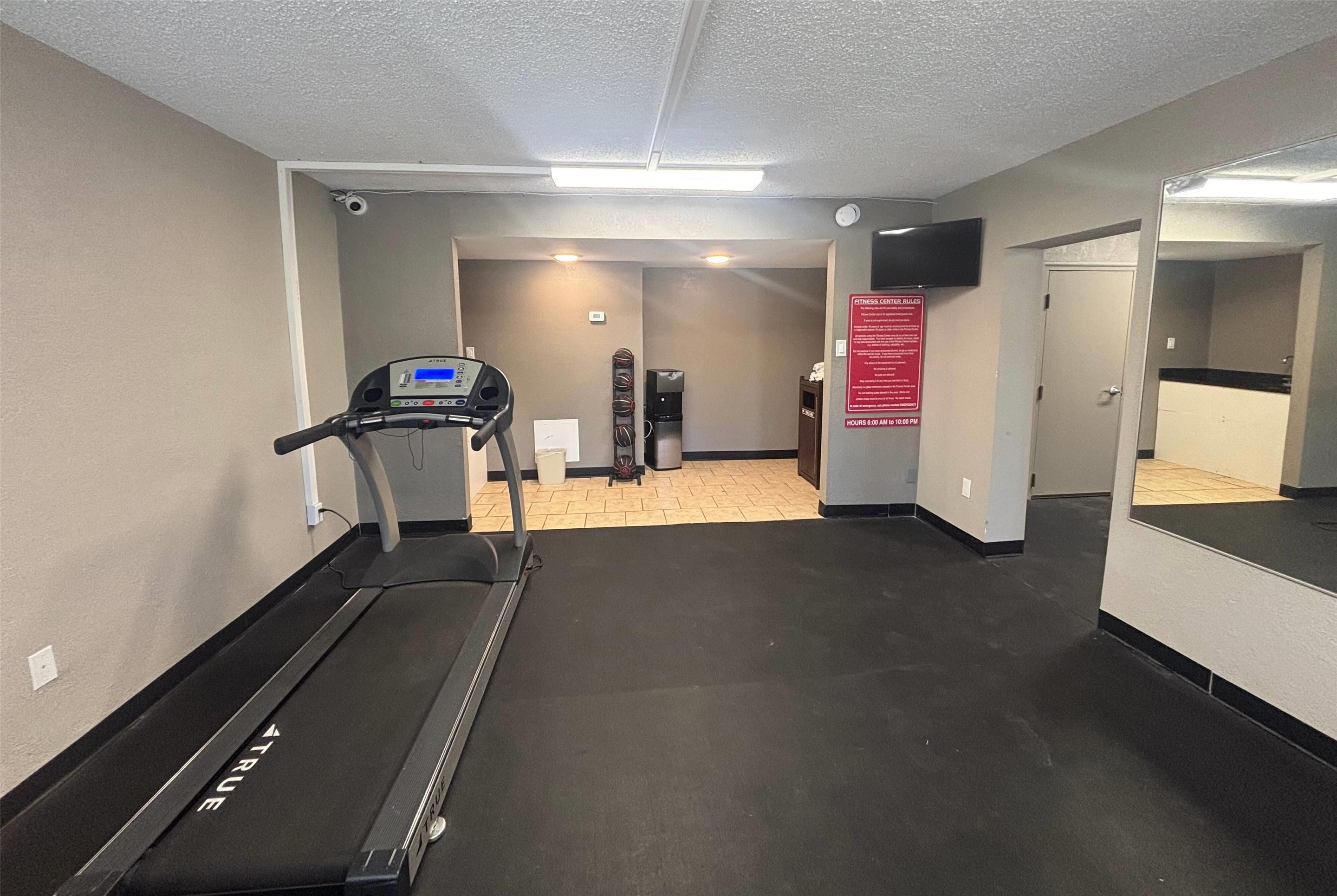 Health club fitness center gym | Ramada by Wyndham West Atlantic City
