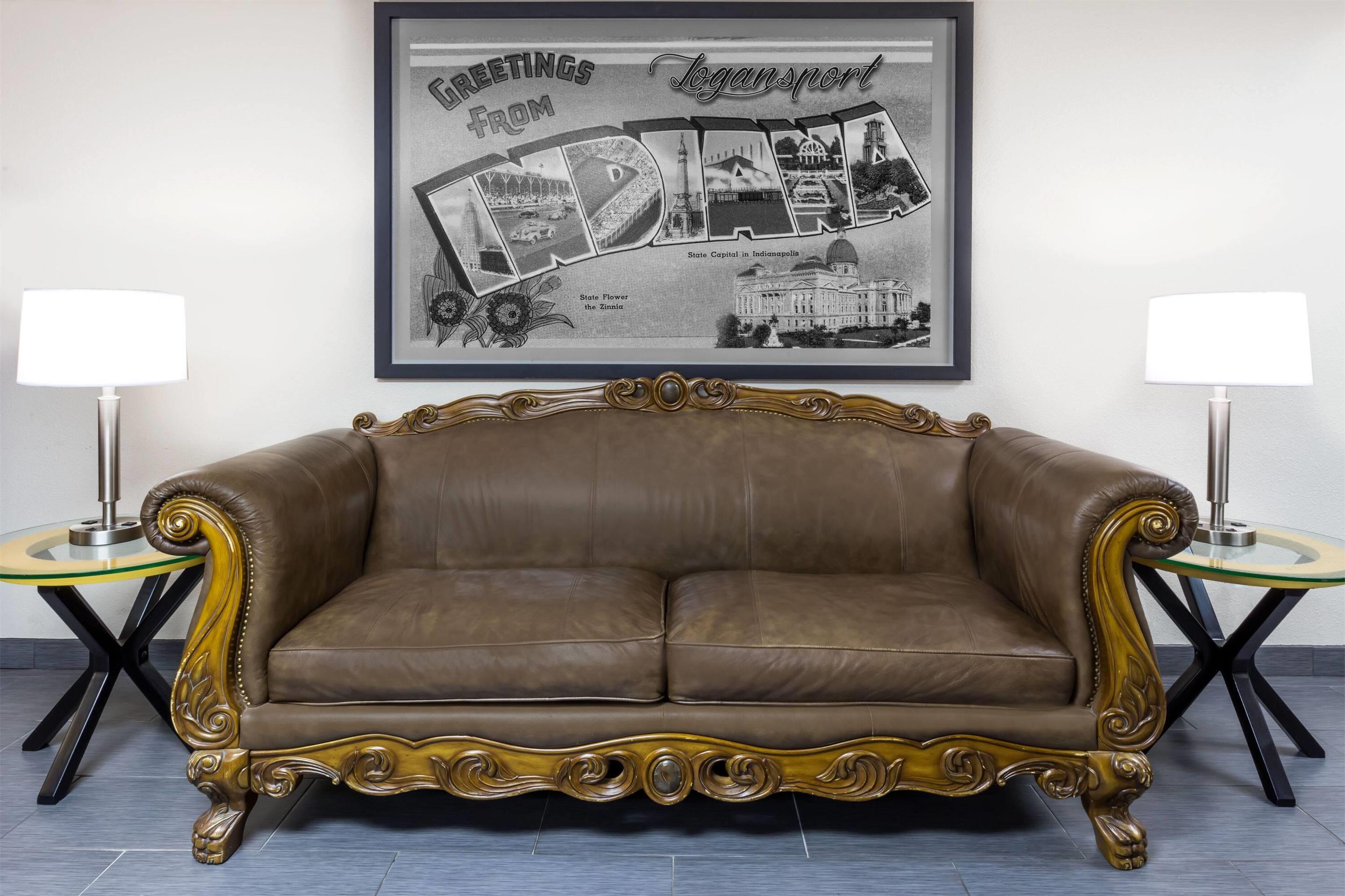 Lobby | Super 8 by Wyndham Logansport