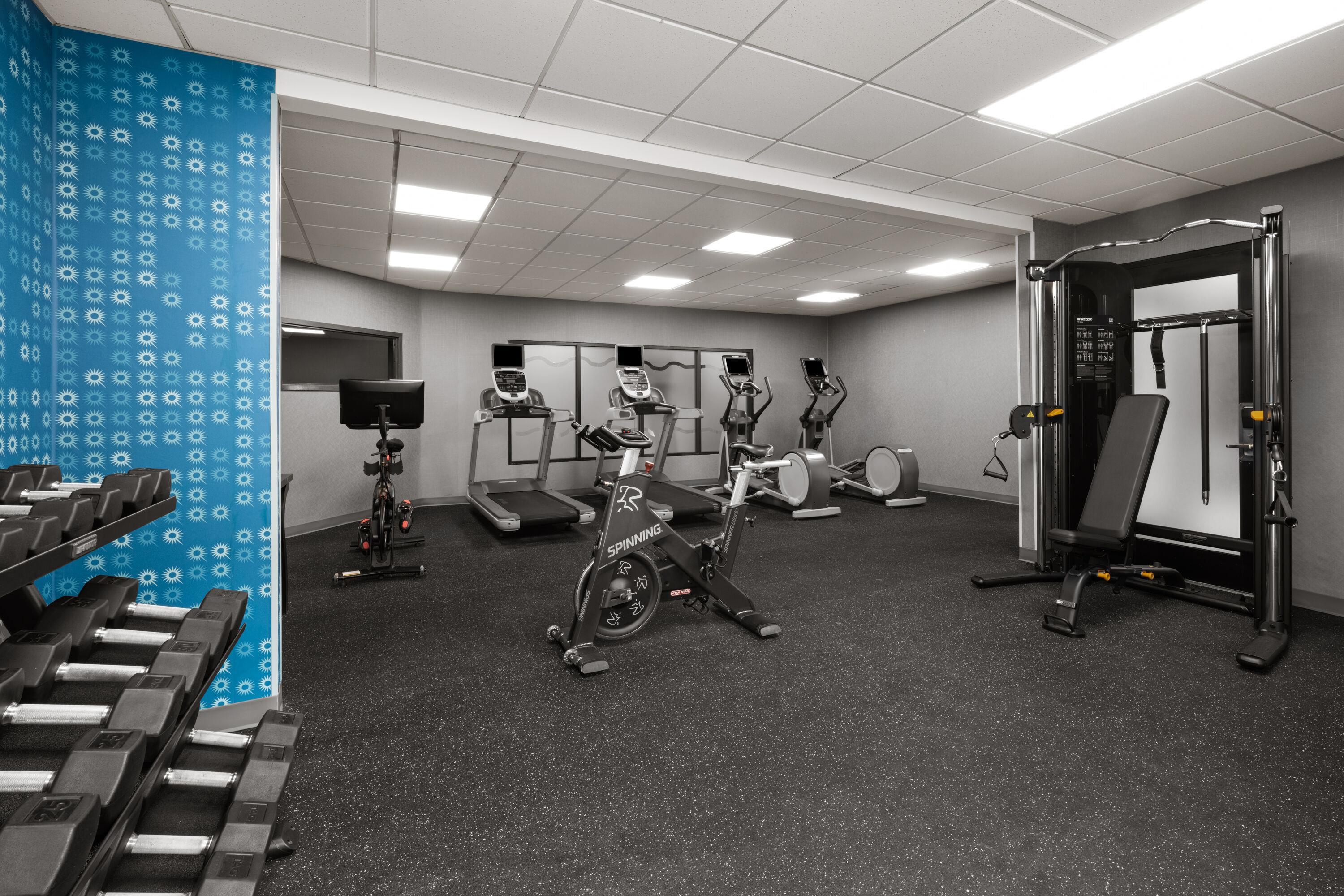 Health club fitness center gym | La Quinta Inn & Suites by Wyndham Duluth/Atlanta