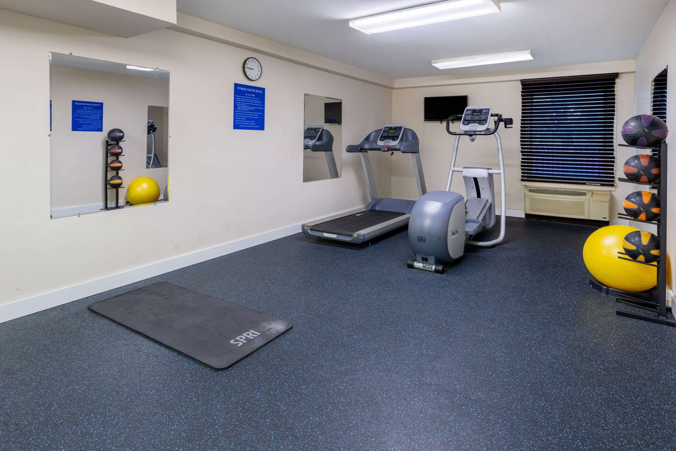 Health club fitness center gym
