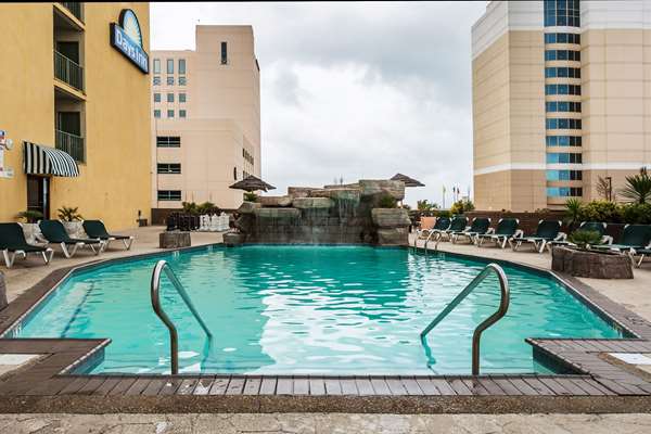 Pool - Days Inn at the Beach Virginia Beach