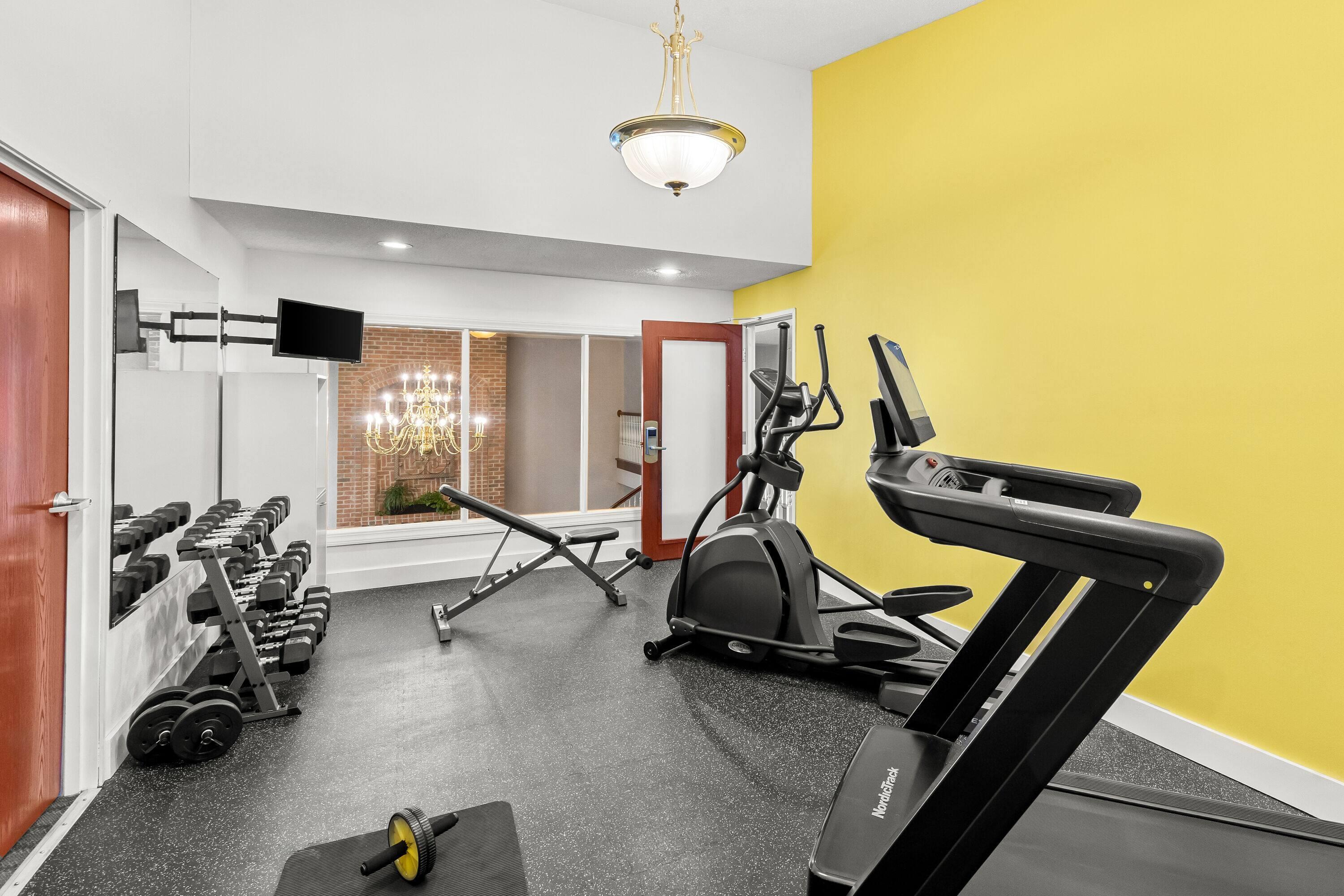 Health club fitness center gym