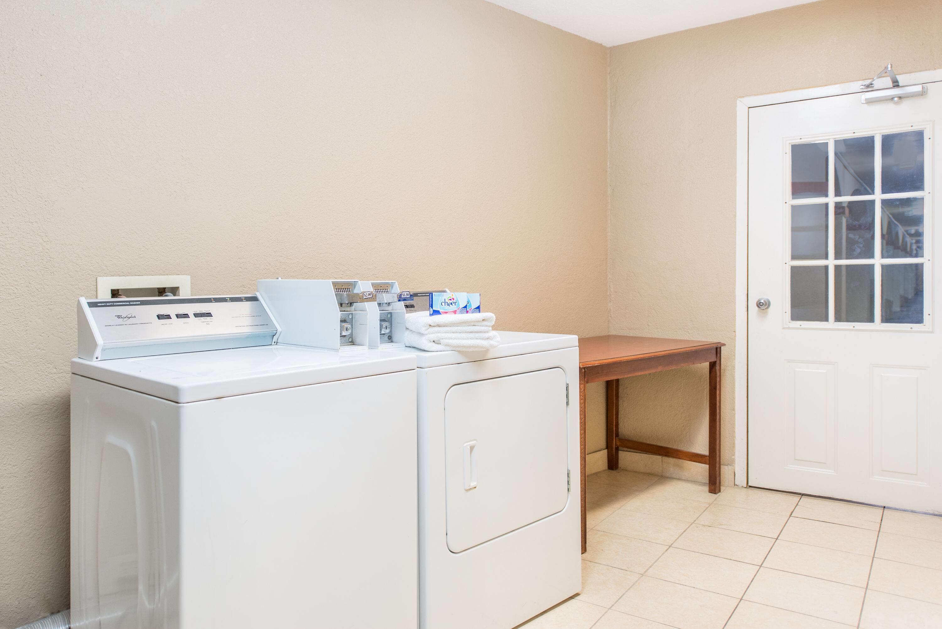 Guest Laundry | Howard Johnson by Wyndham Historic Lake Charles