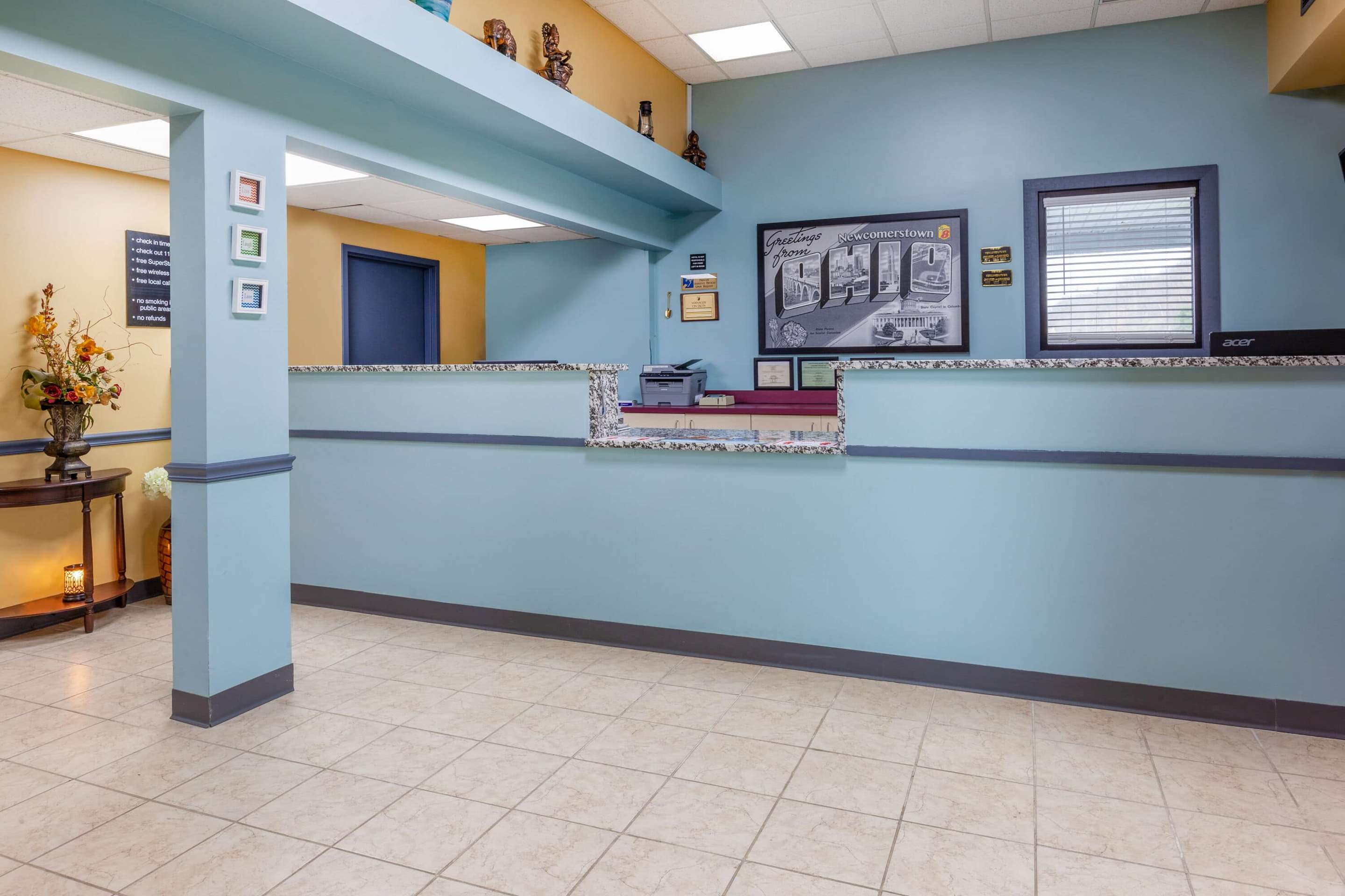 Reception | Super 8 by Wyndham Newcomerstown