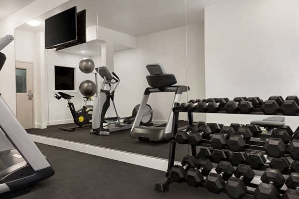 Fitness/ Exercise Room - Super 8 Hotel Shawnessey Area Calgary