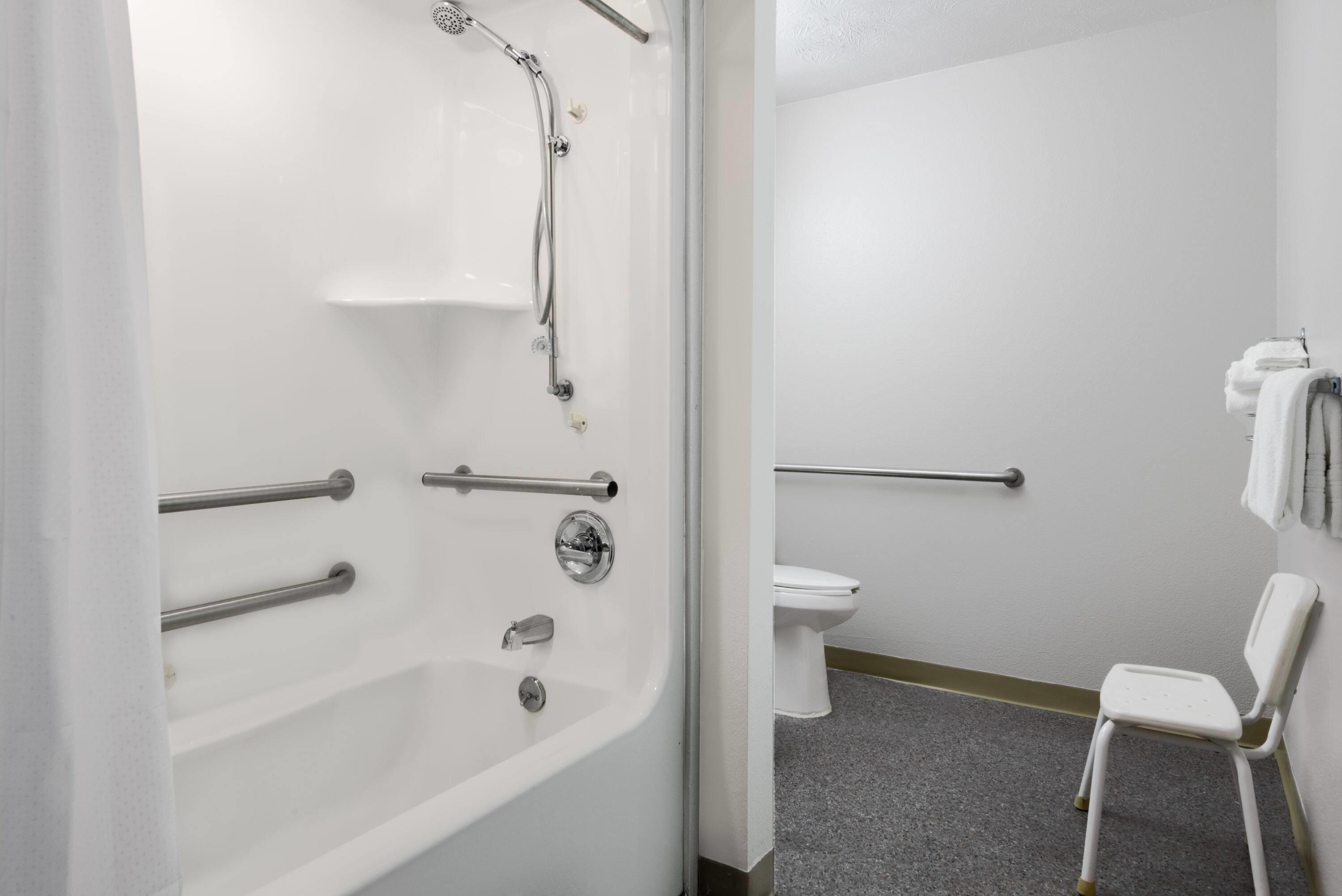 Guest room bath (accessible)
