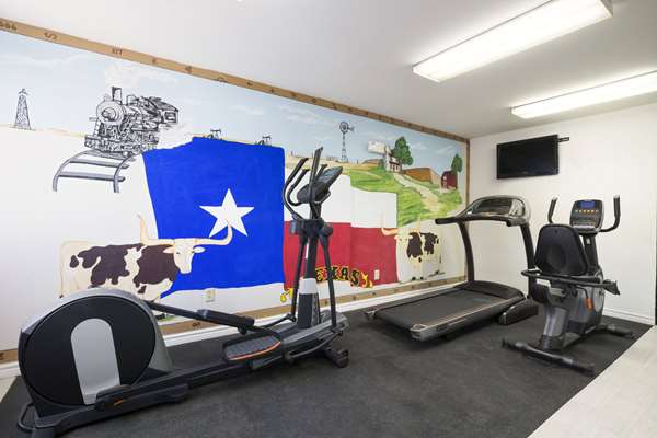 Fitness/ Exercise Room - Super 8 Motel Childress