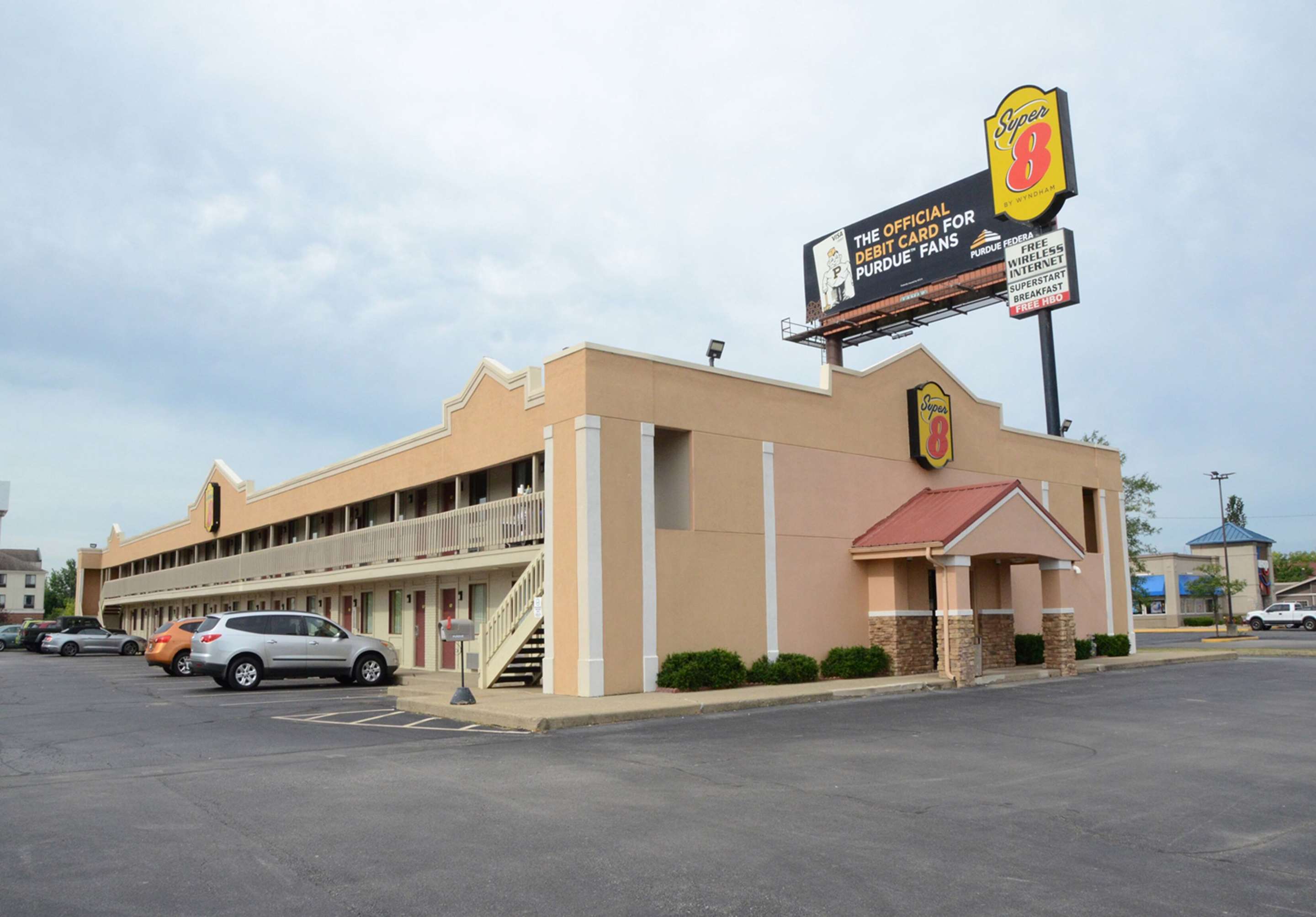 Exterior | Super 8 by Wyndham Lafayette / Purdue Area