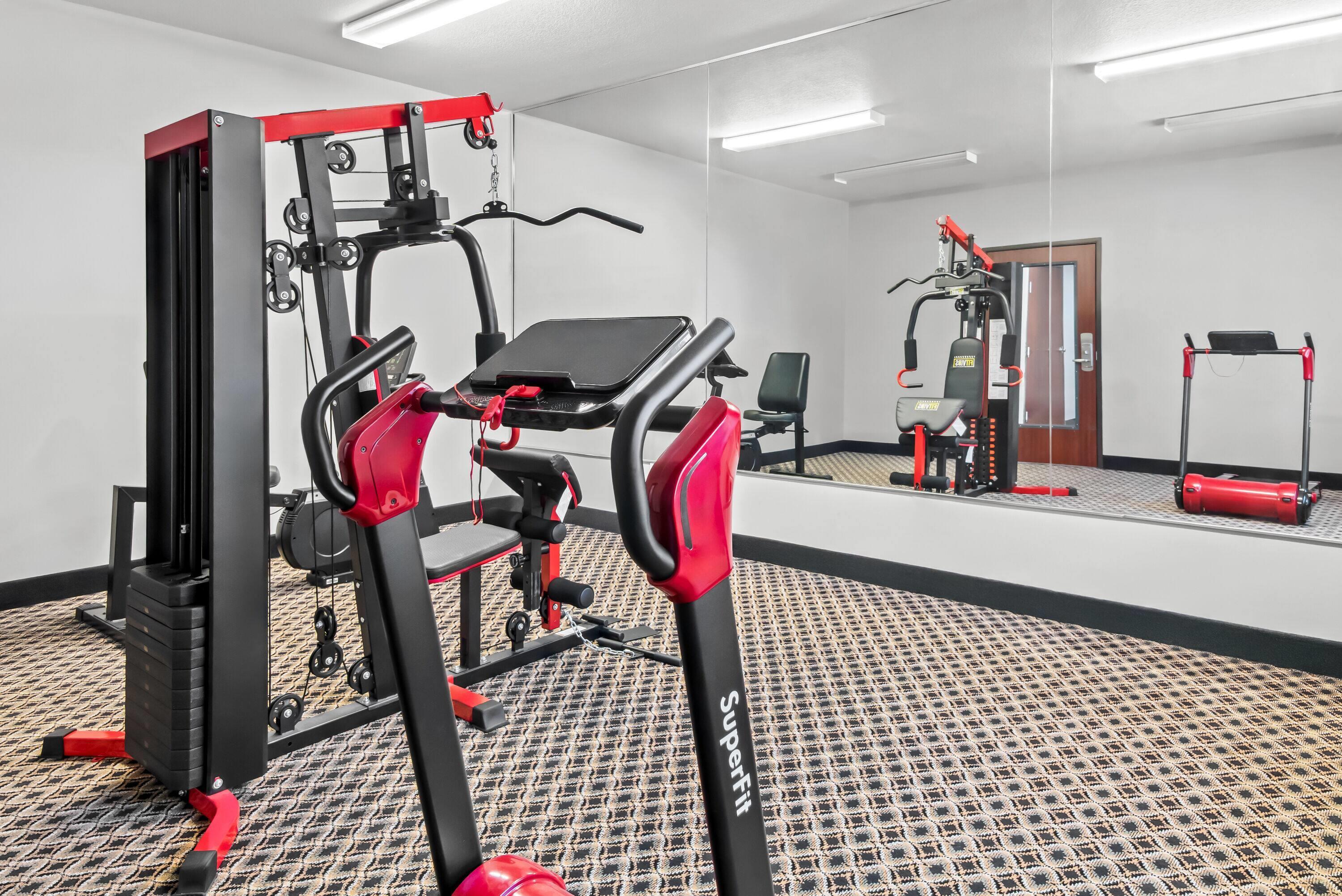 Health club fitness center gym | Super 8 by Wyndham Weatherford