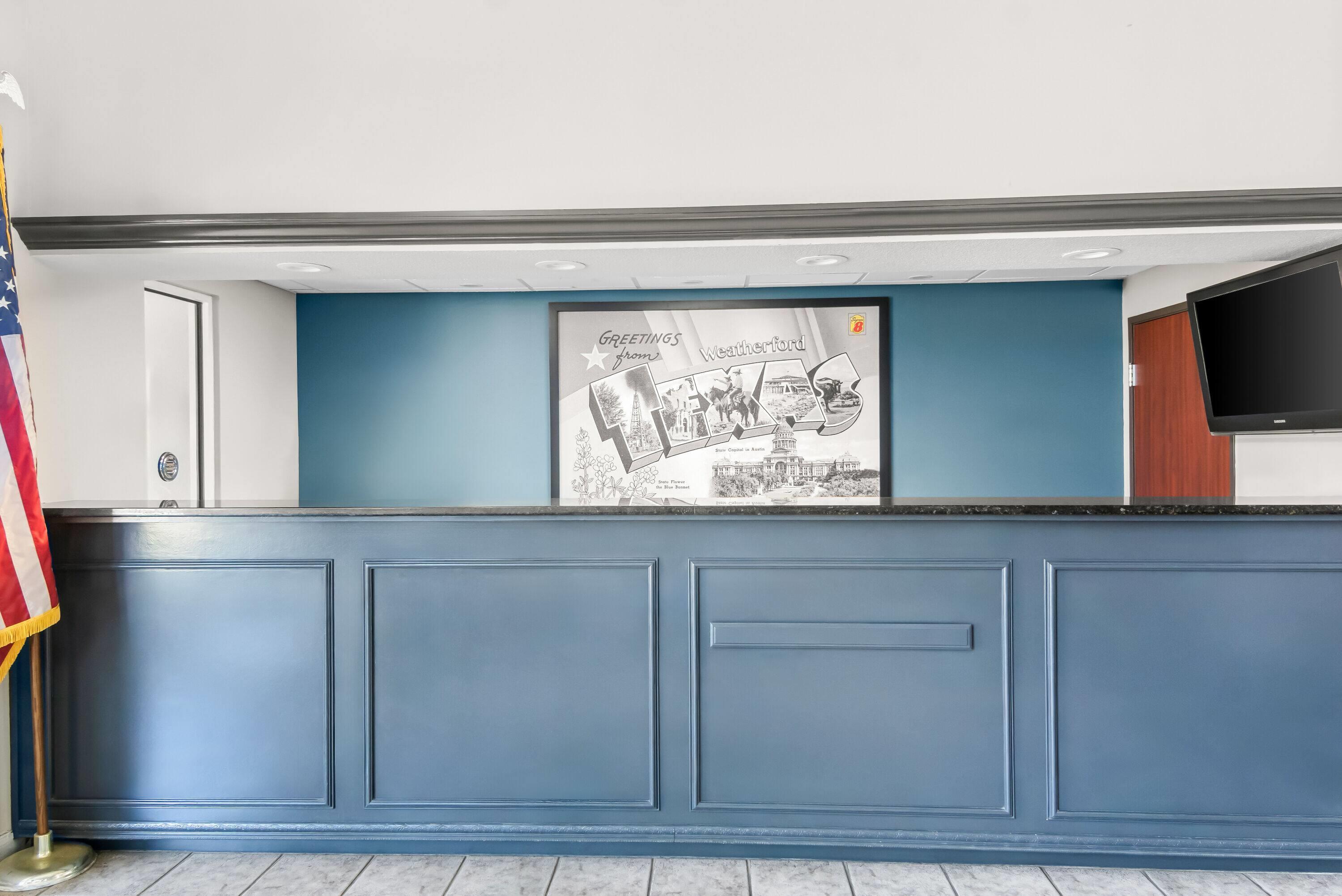 Reception | Super 8 by Wyndham Weatherford