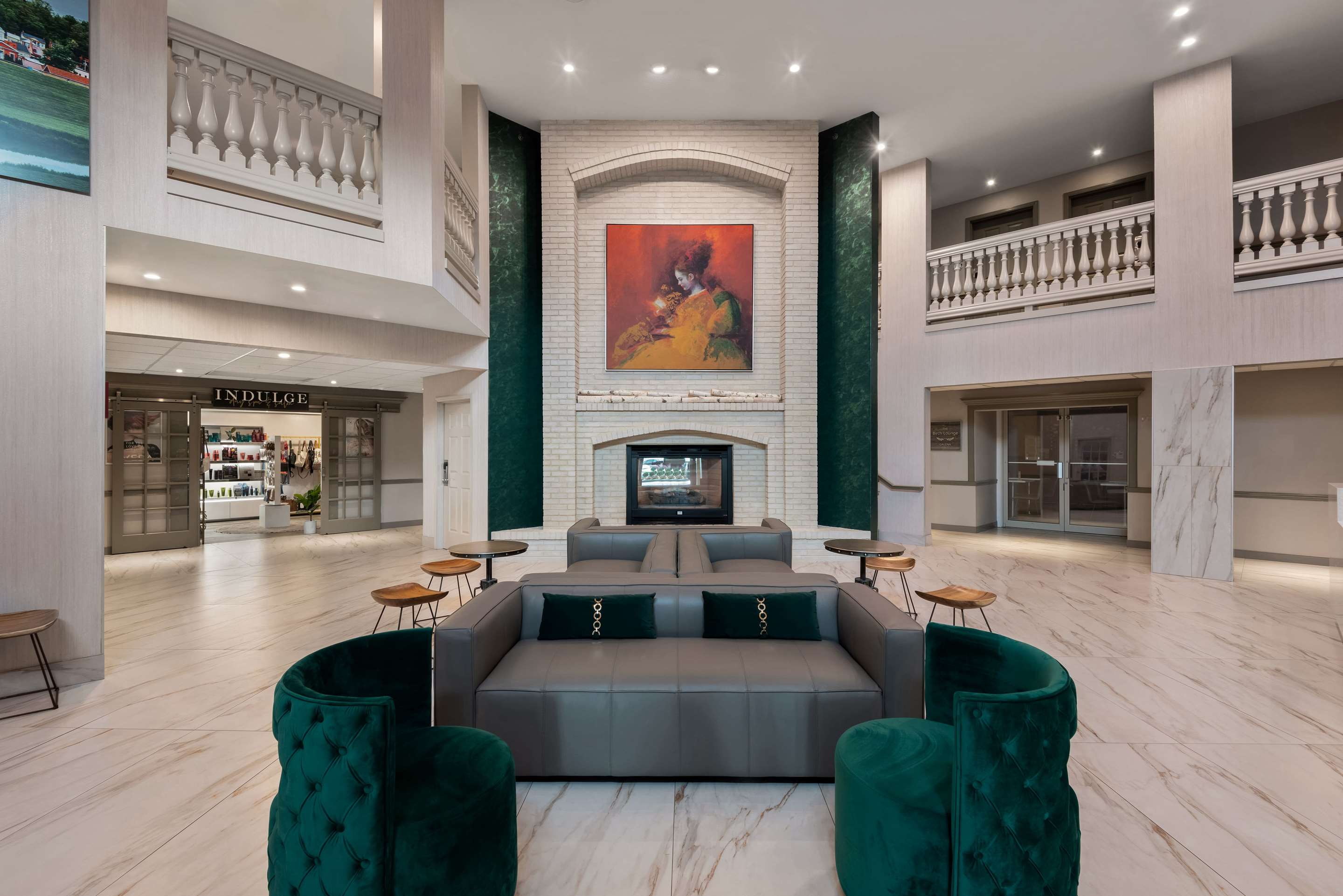 Lobby | Wyndham Garden Galena Hotel & Day Spa