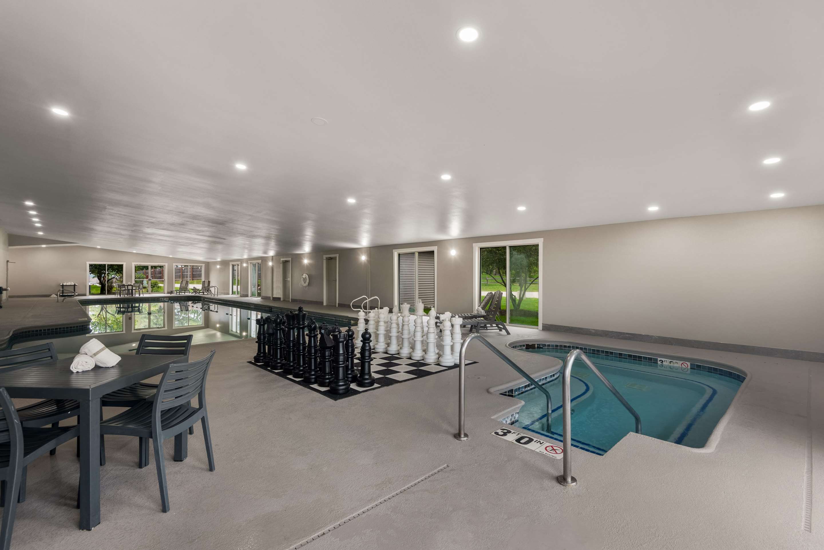 Pool | Wyndham Garden Galena Hotel & Day Spa