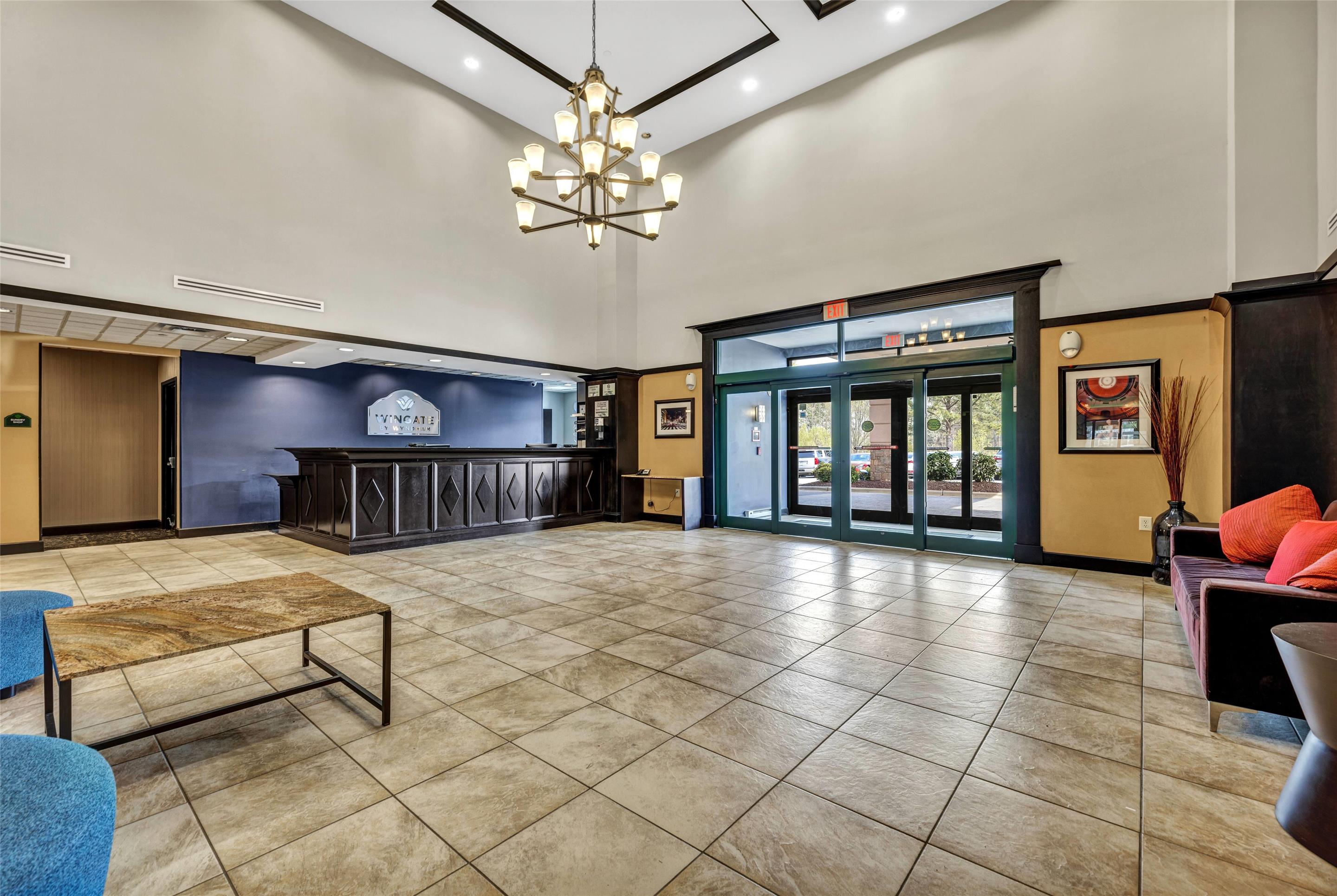 Lobby | Wingate by Wyndham State Arena Raleigh/Cary