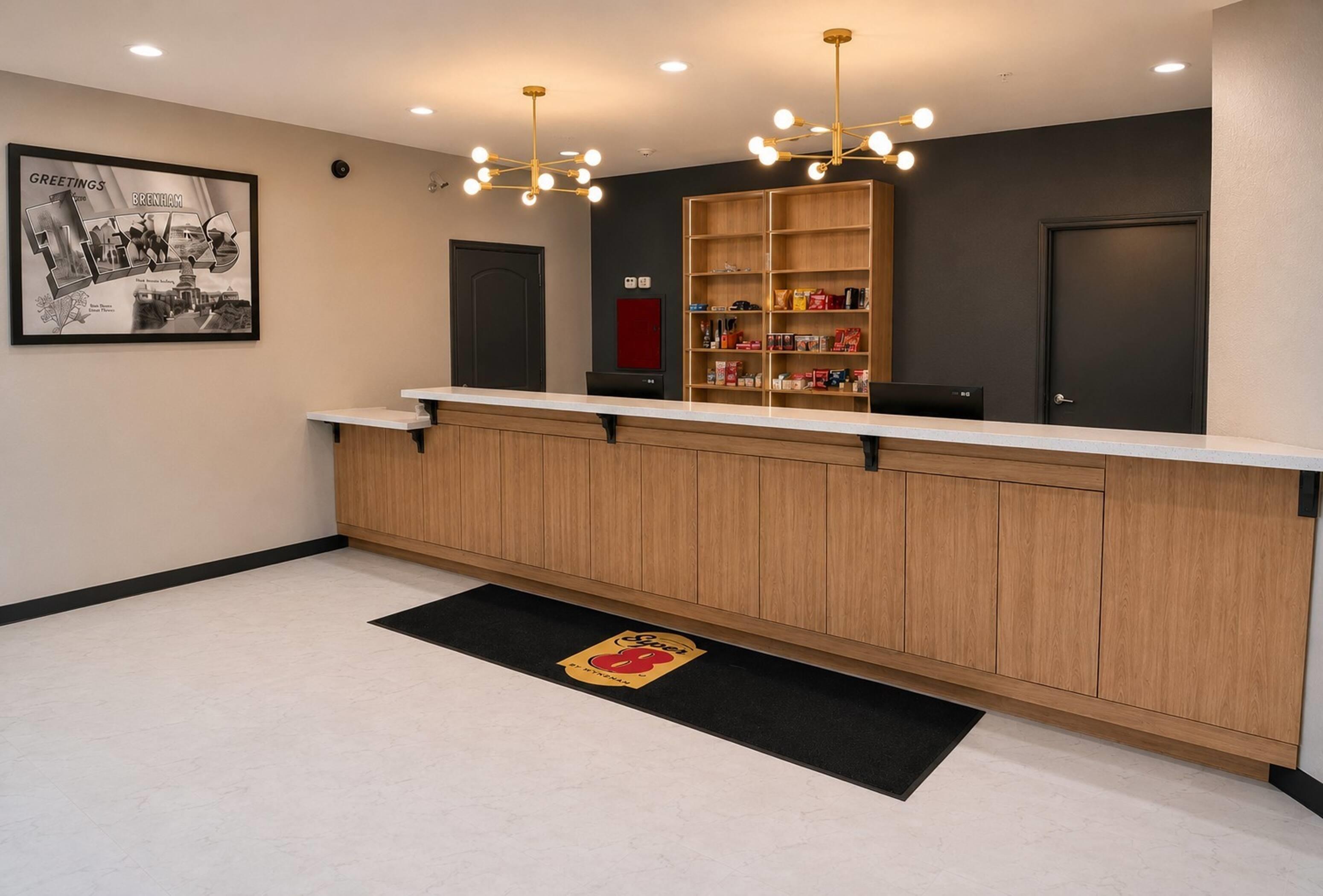 Lobby | Super 8 by Wyndham Brenham TX