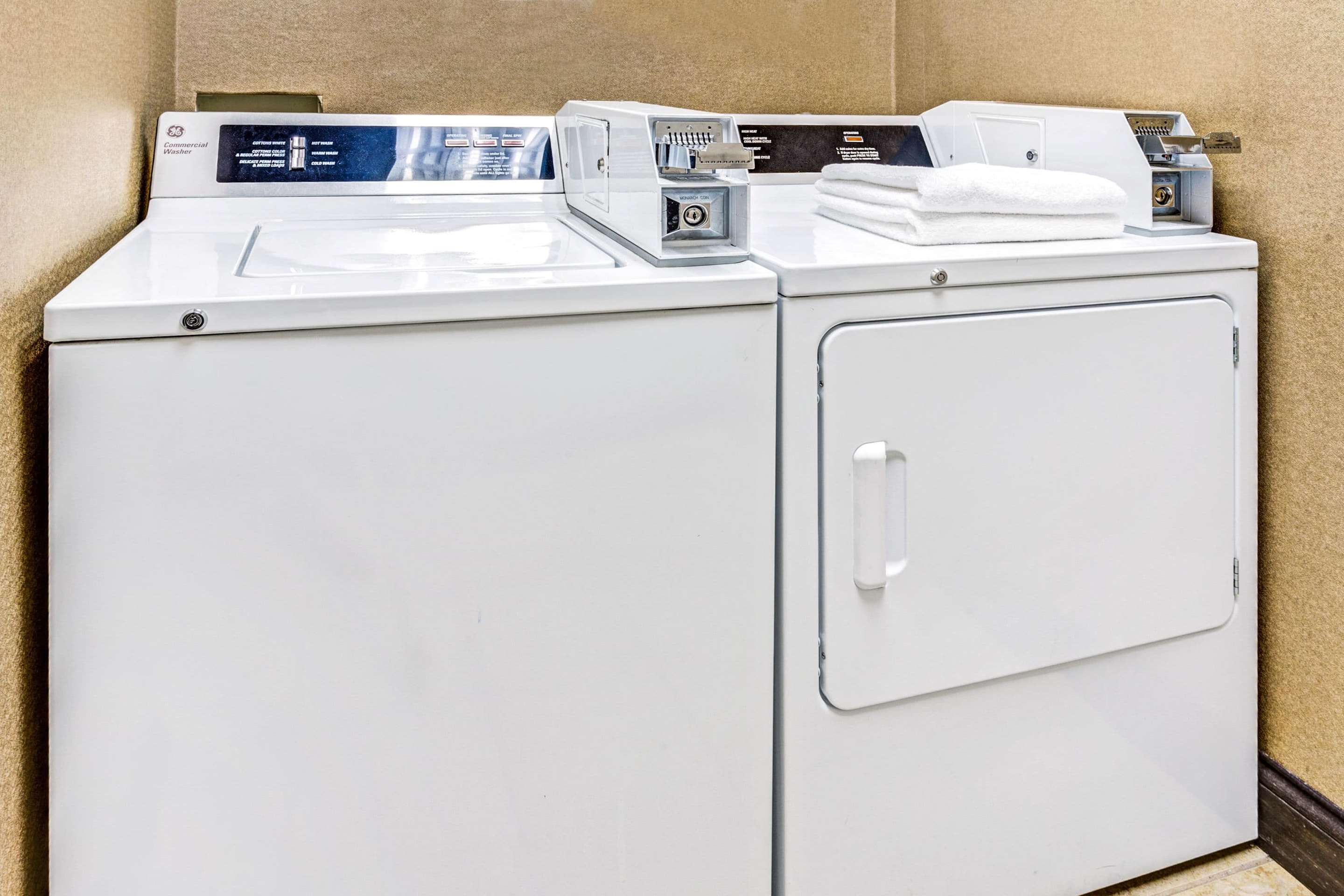 Laundry Room | Days Inn & Suites by Wyndham Jeffersonville IN