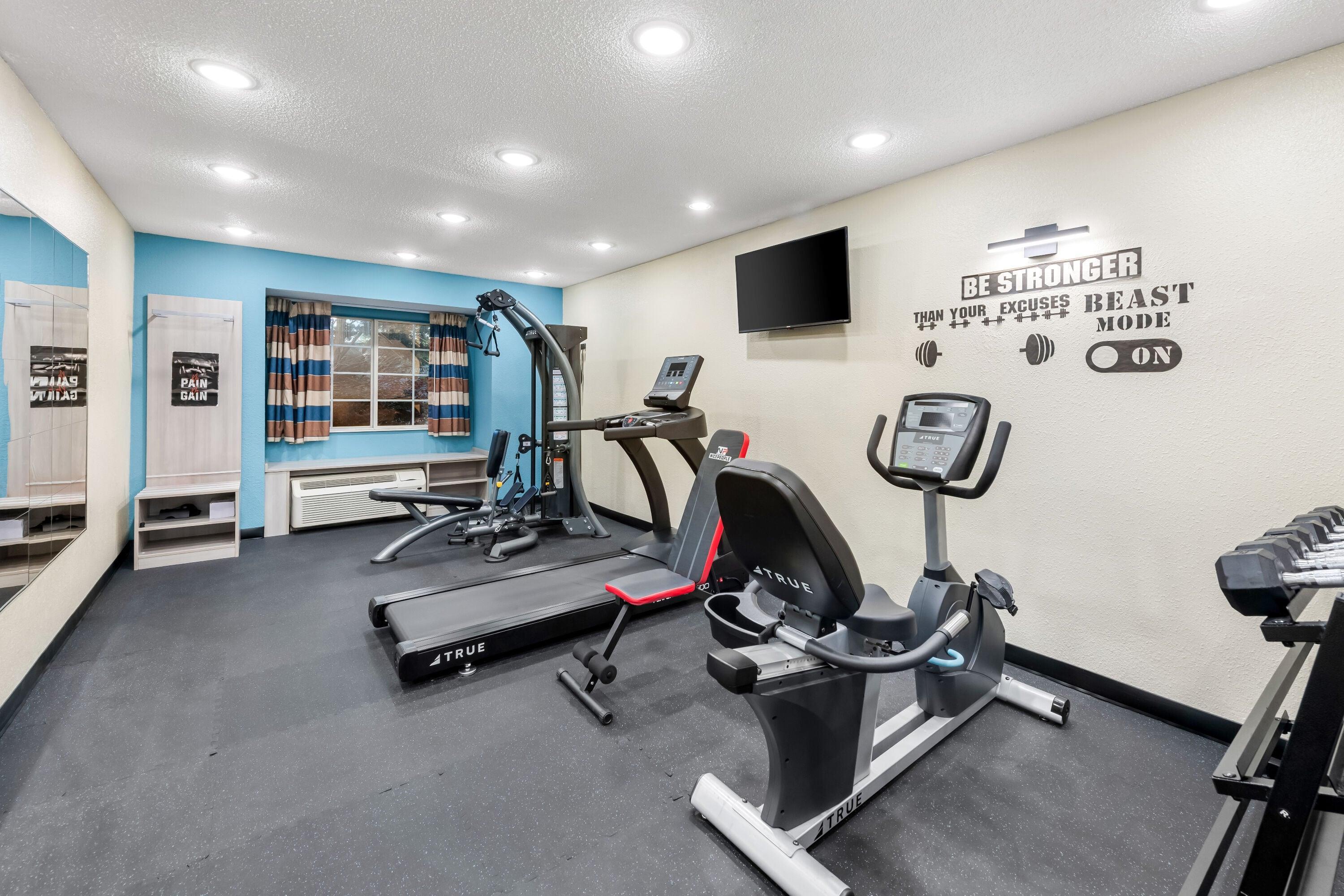 Health club fitness center gym | Microtel Inn & Suites by Wyndham Greenville / Woodruff Rd