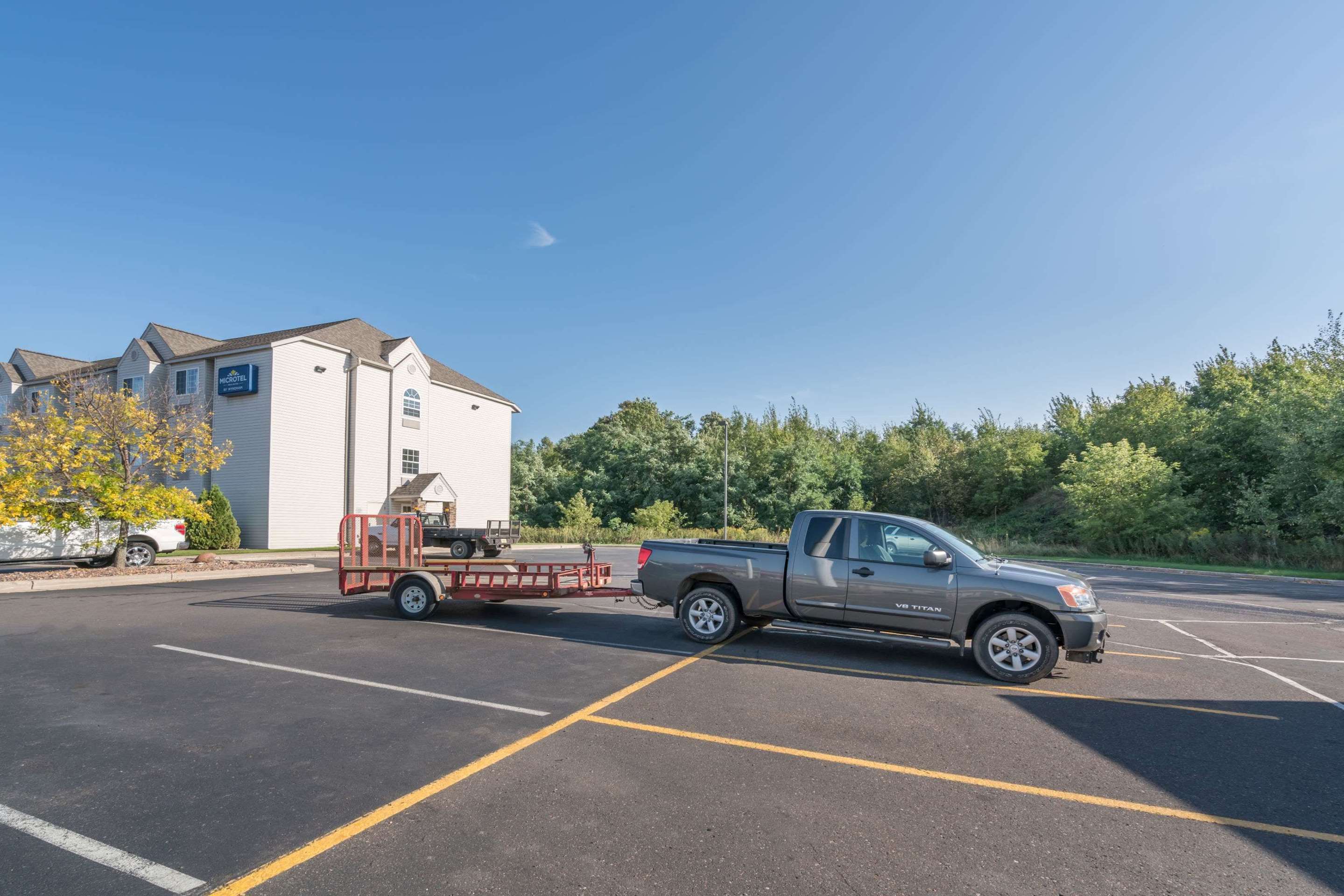 Truck Parking | Microtel Inn & Suites by Wyndham Rice Lake