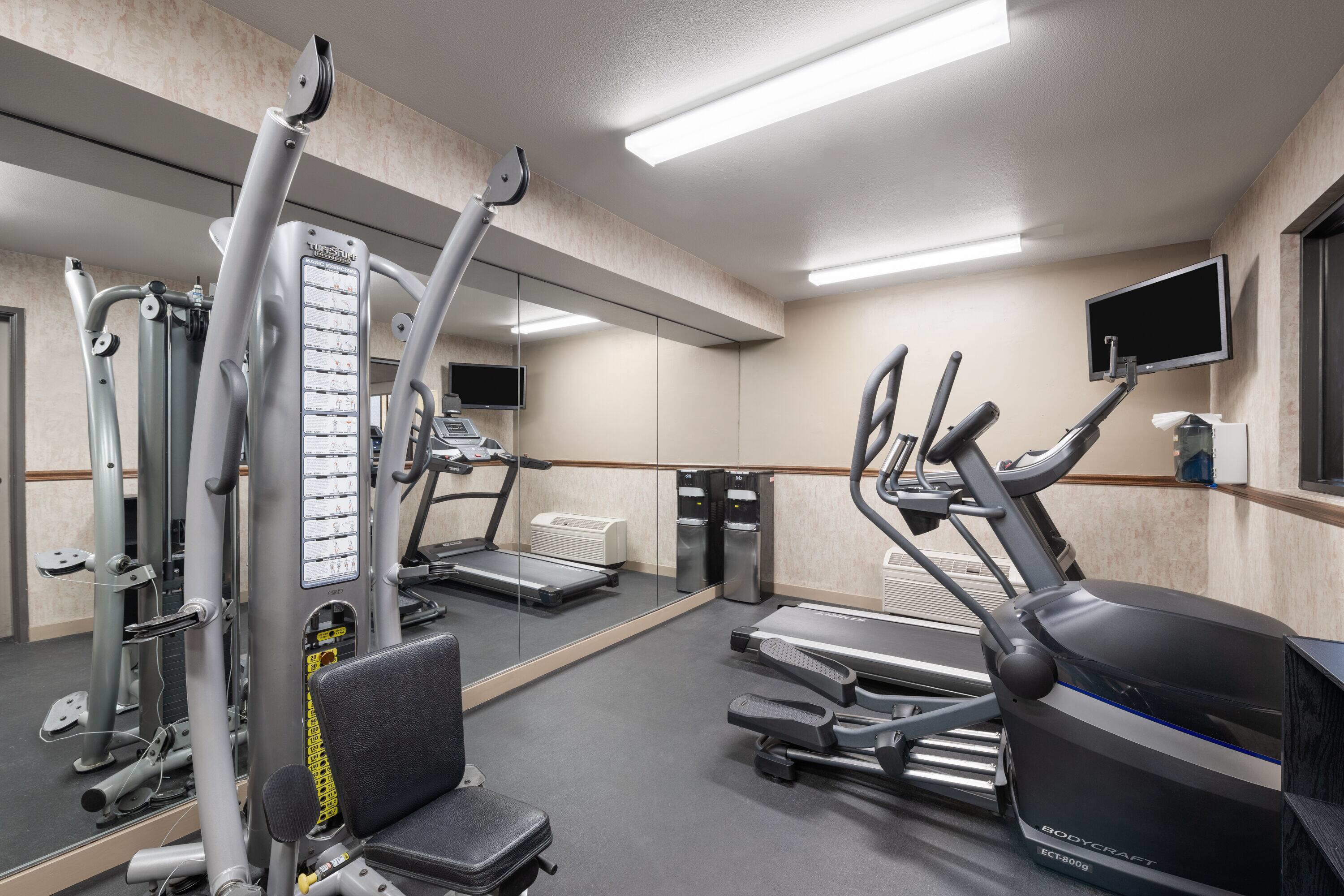 Health club fitness center gym | Hawthorn Suites by Wyndham Napa Valley