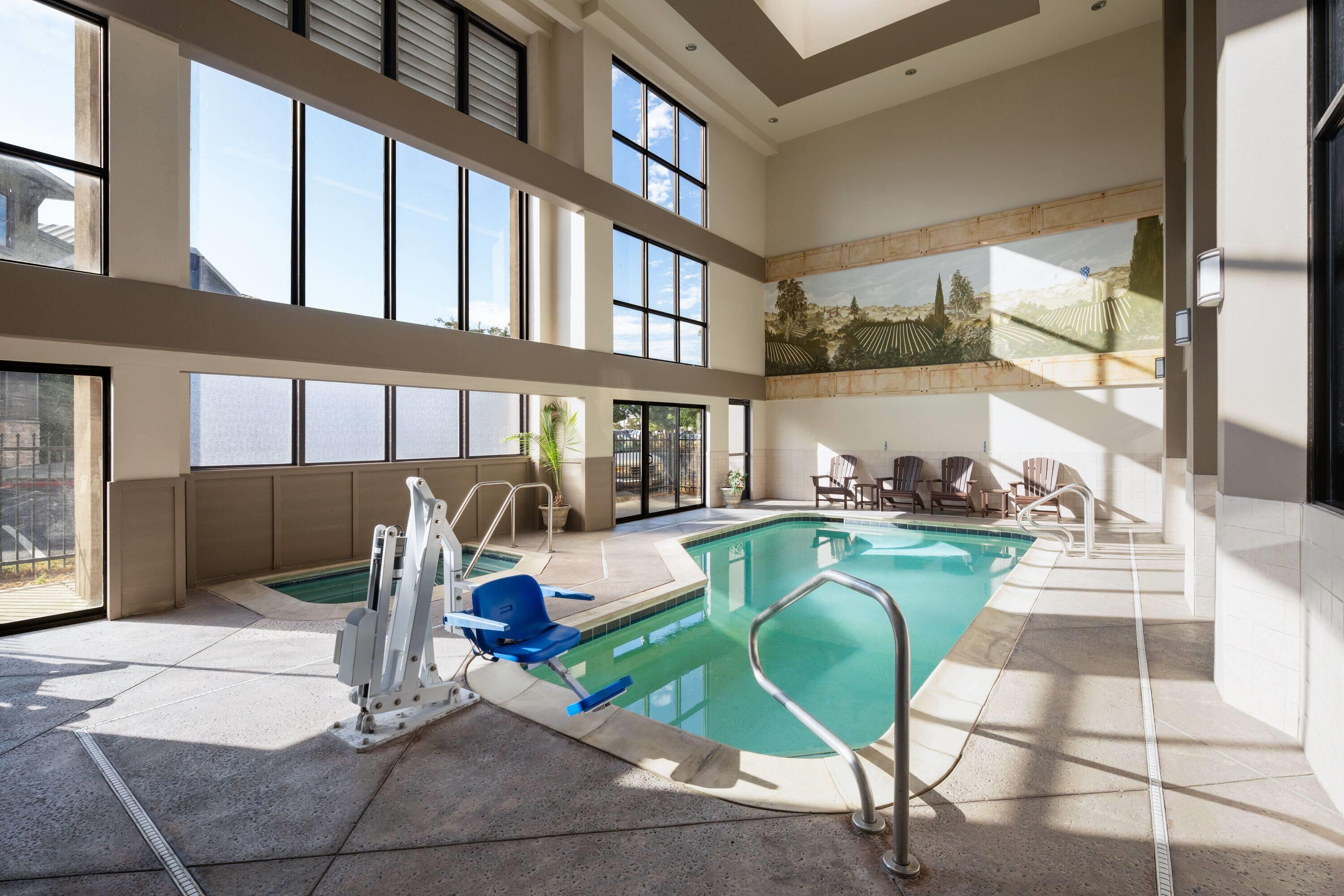 Pool - indoor | Hawthorn Suites by Wyndham Napa Valley