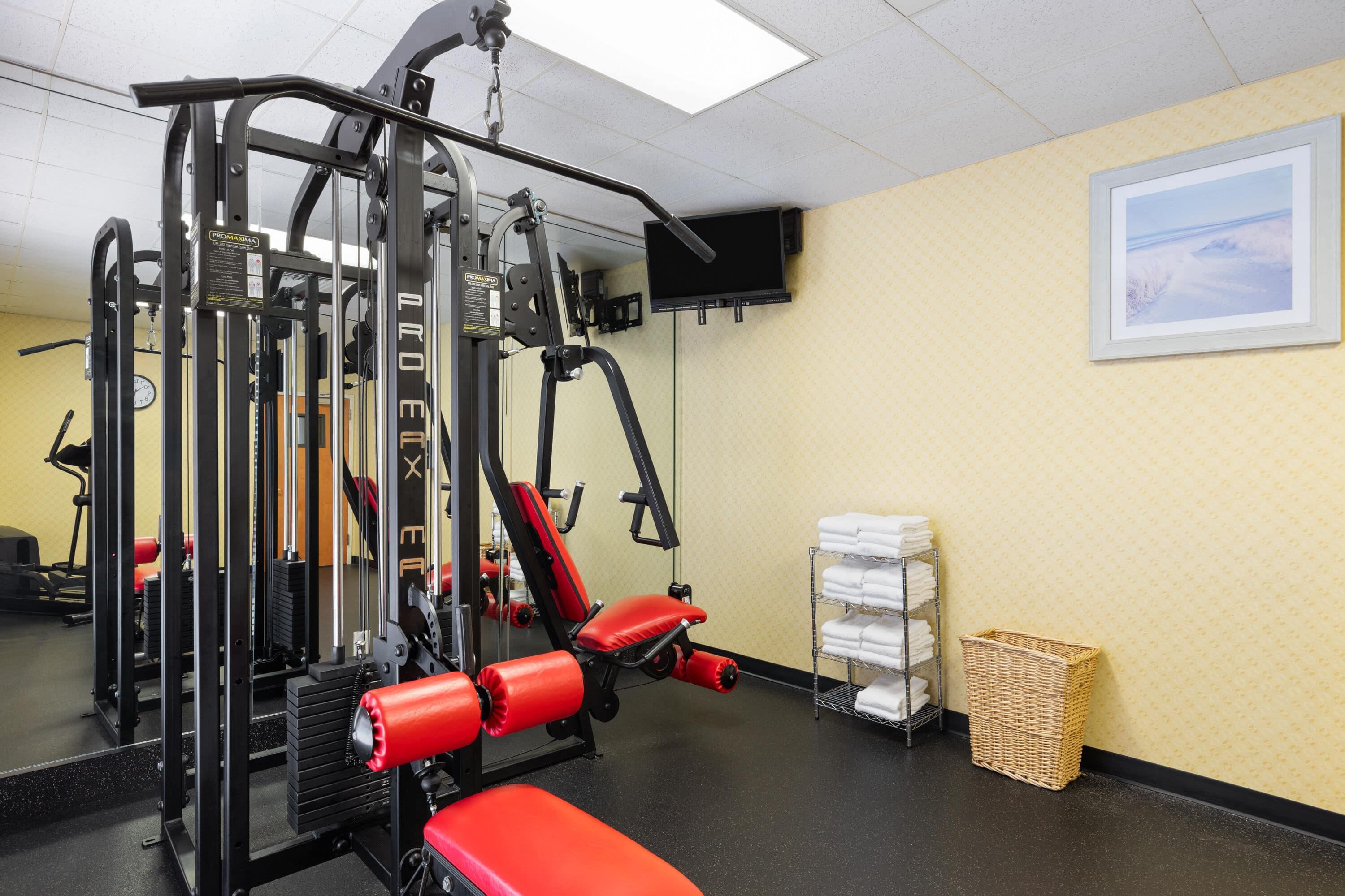 Health club fitness center gym