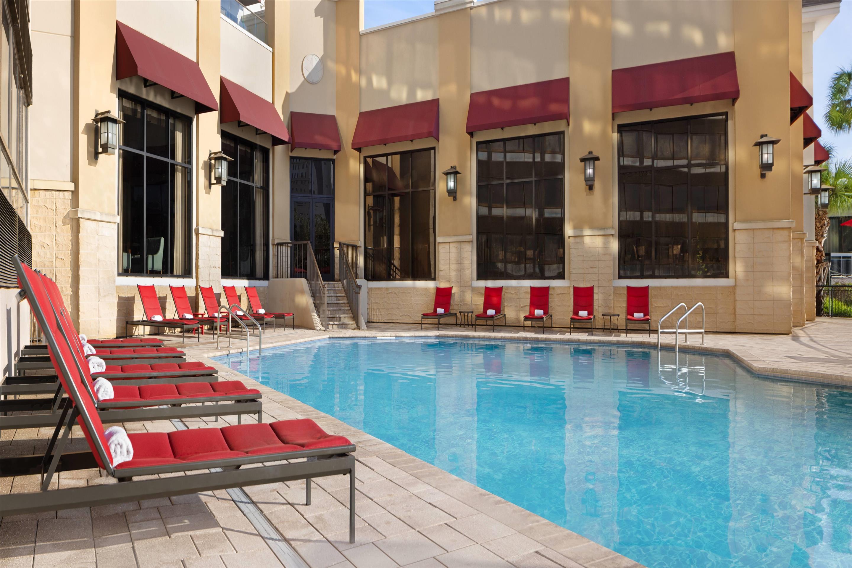 Lakeside Ground Floor Main Pool | Ramada Plaza Resort & Suites by Wyndham Orlando Intl Drive