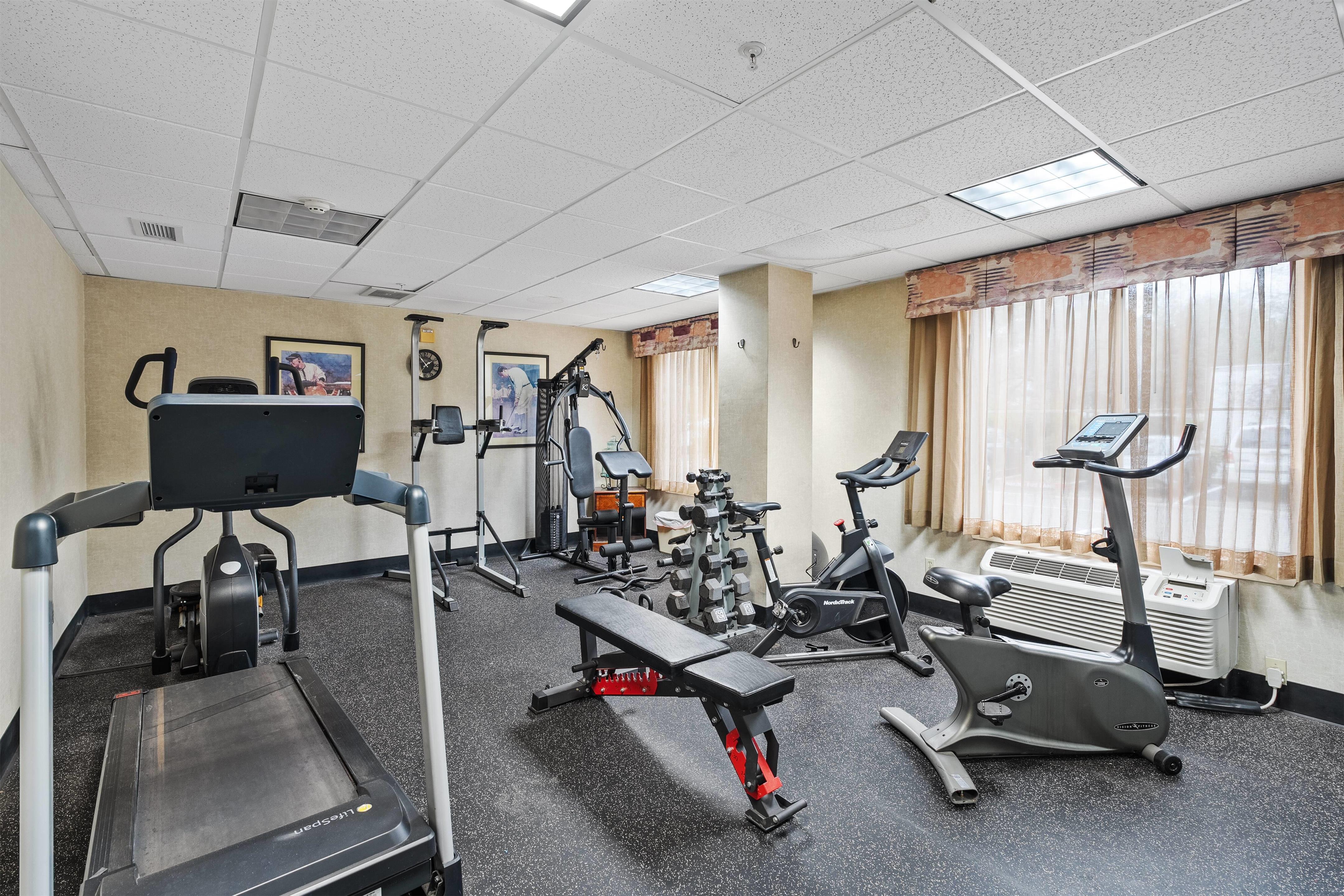 Health club fitness center gym | Hawthorn Suites by Wyndham Rancho Cordova/Folsom