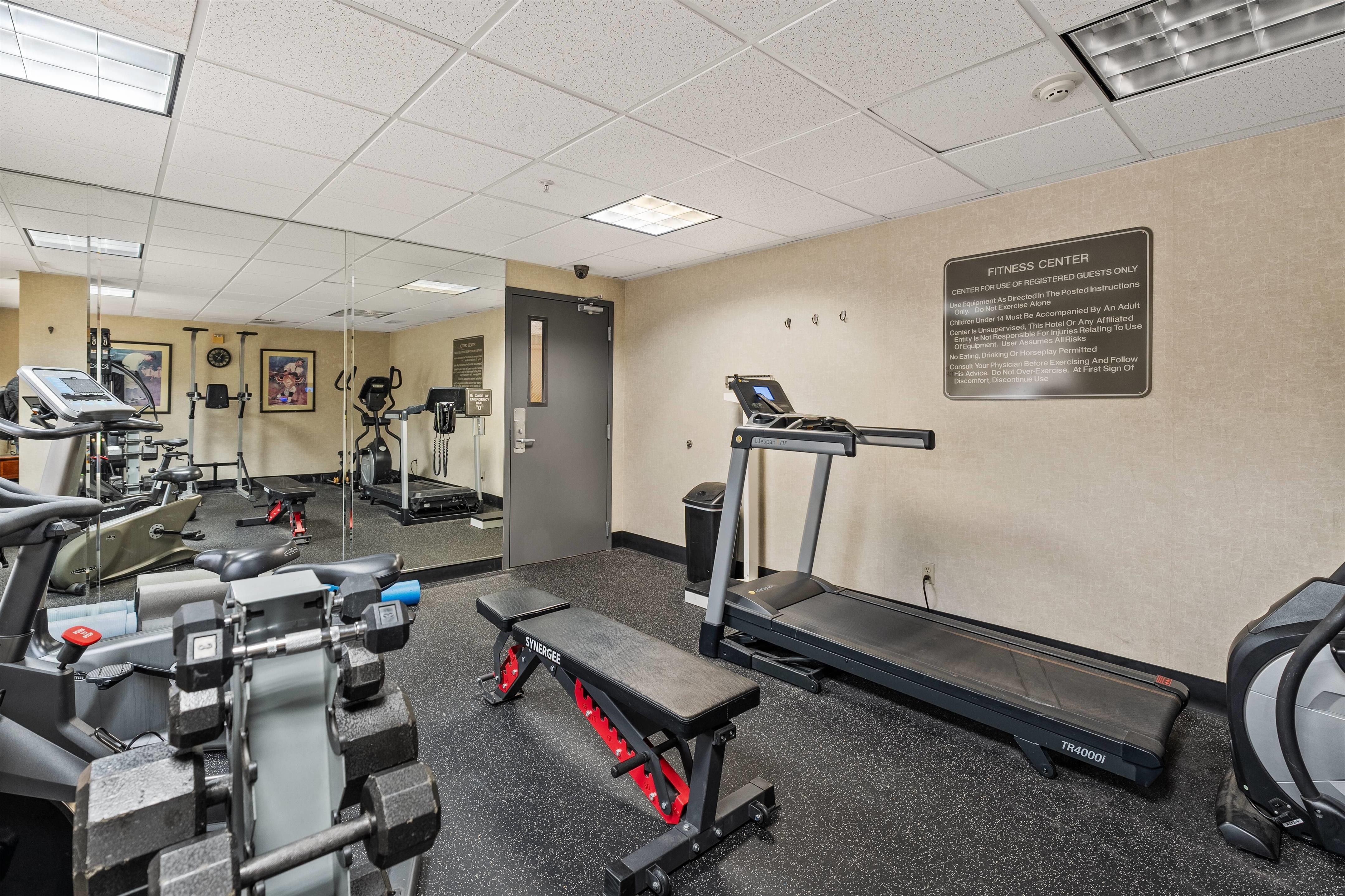 Health club fitness center gym | Hawthorn Suites by Wyndham Rancho Cordova/Folsom