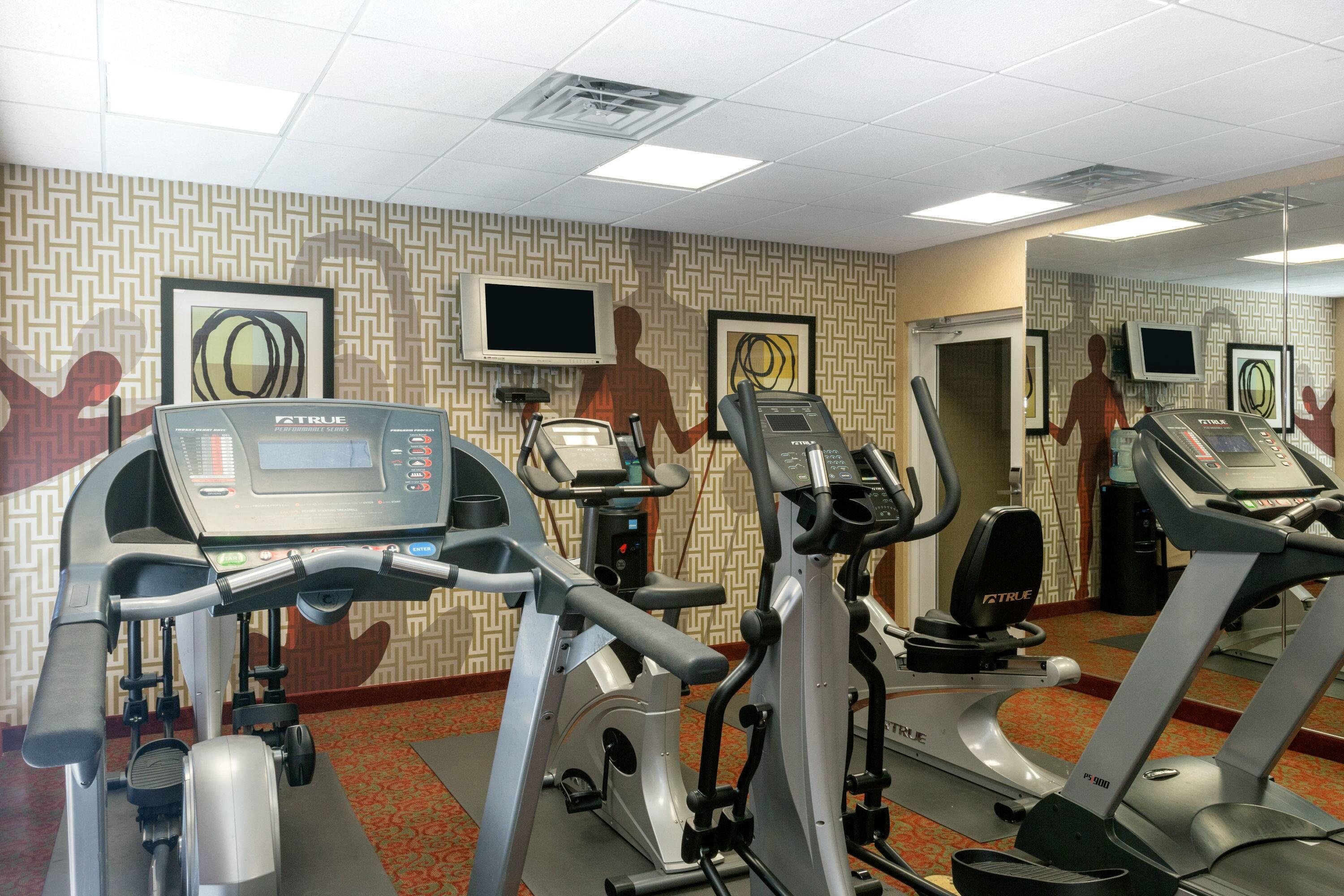 Health club fitness center gym | Hawthorn Suites By Wyndham Kingsland I-95/Naval Base Area