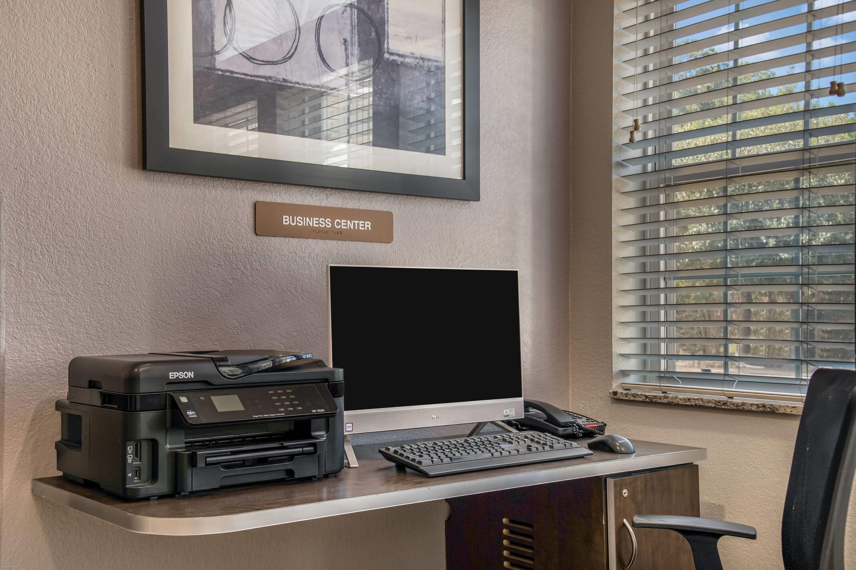 Business Center | Microtel Inn & Suites by Wyndham Pearl River/Slidell