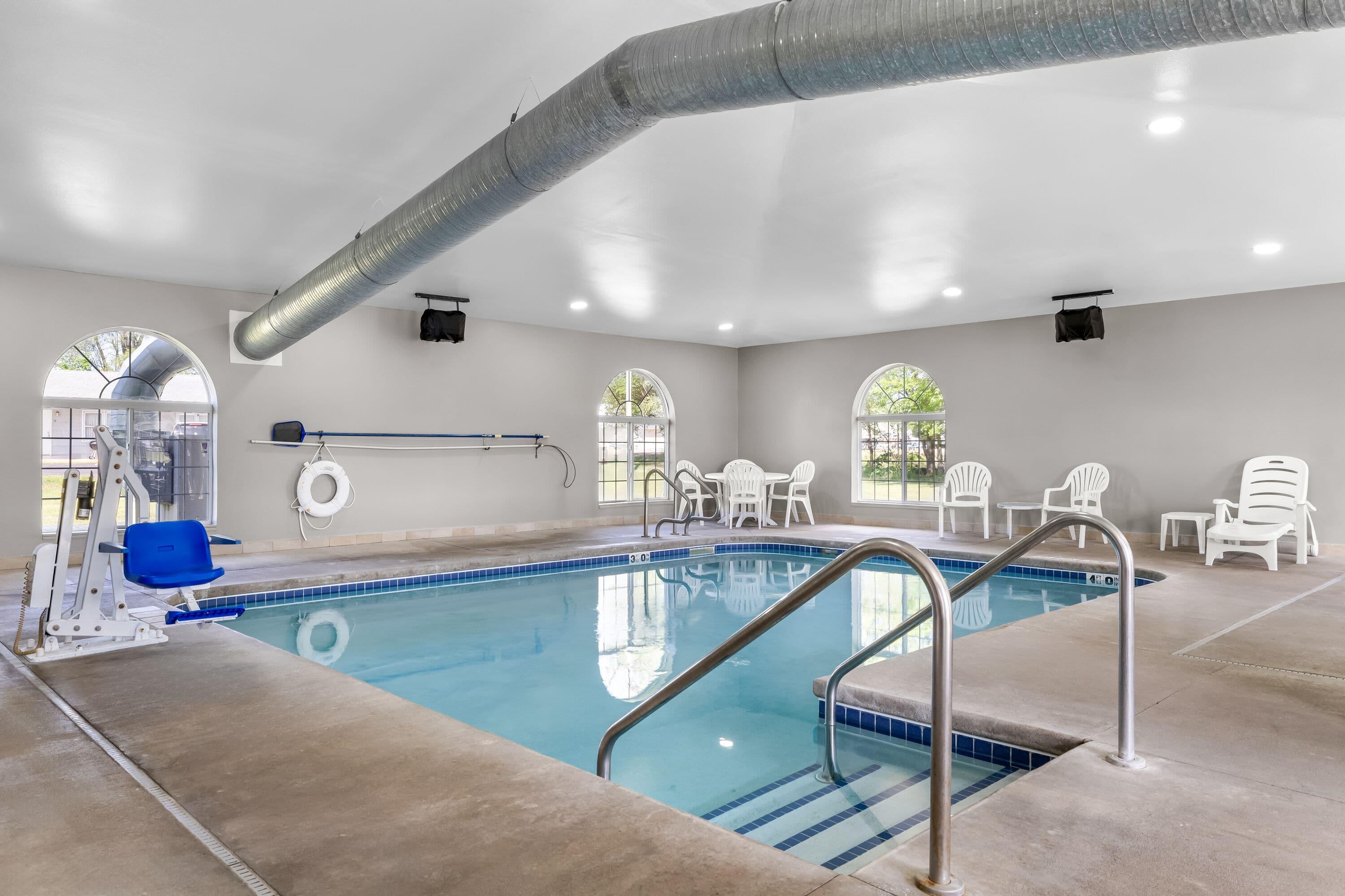 Pool - indoor | Microtel Inn & Suites by Wyndham Prairie du Chien