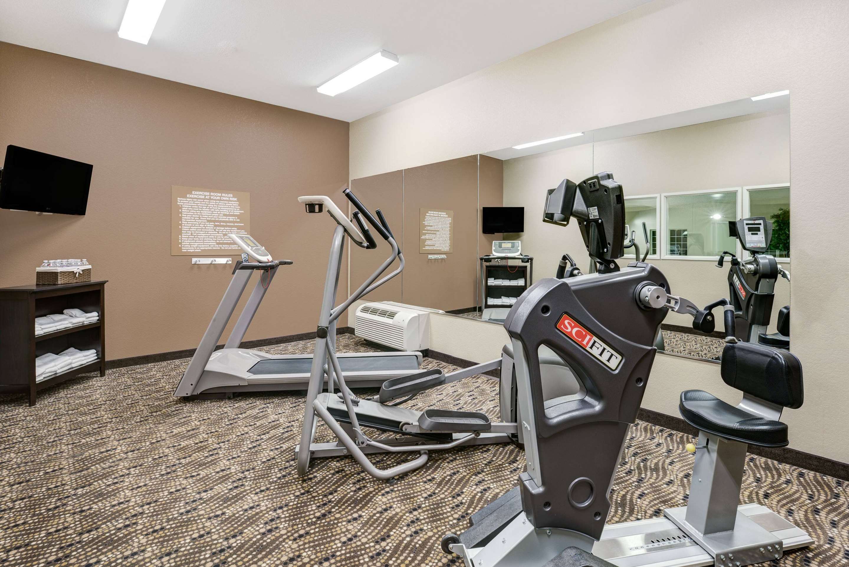 Health club fitness center gym | Microtel Inn & Suites by Wyndham Williston