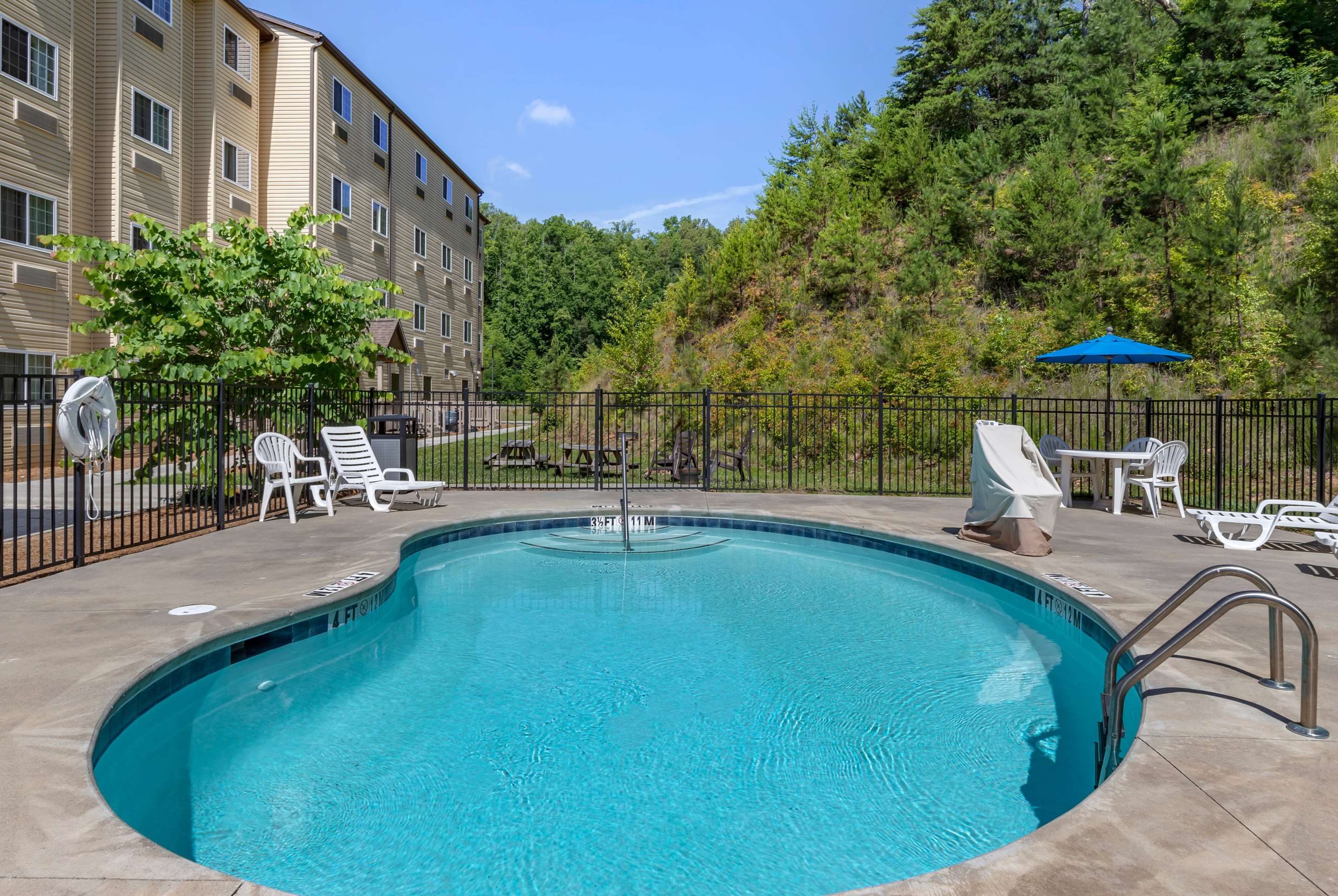 Pool | Microtel Inn & Suites Dillsboro/Sylva
