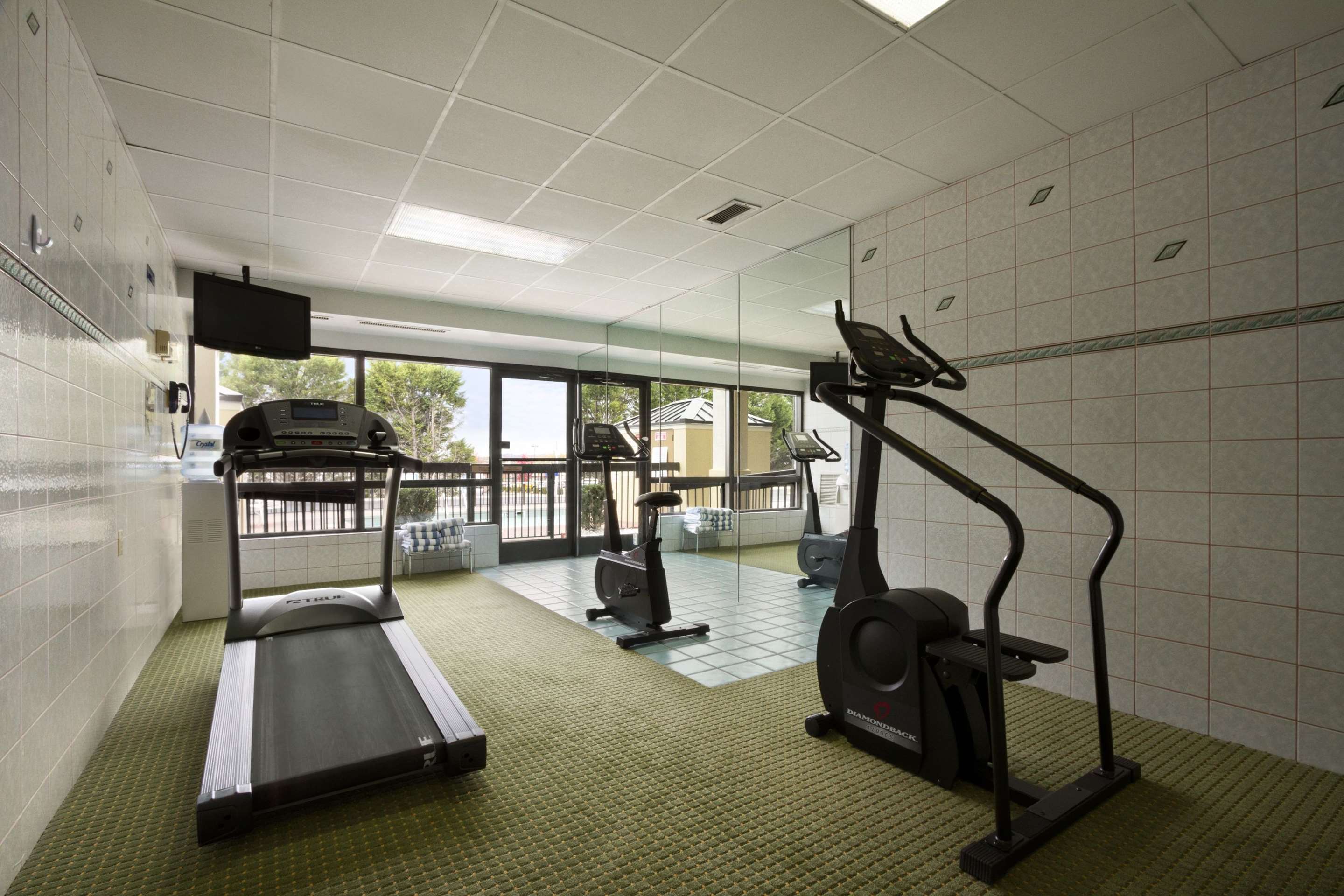 Fitness Room | Super 8 by Wyndham Calhoun