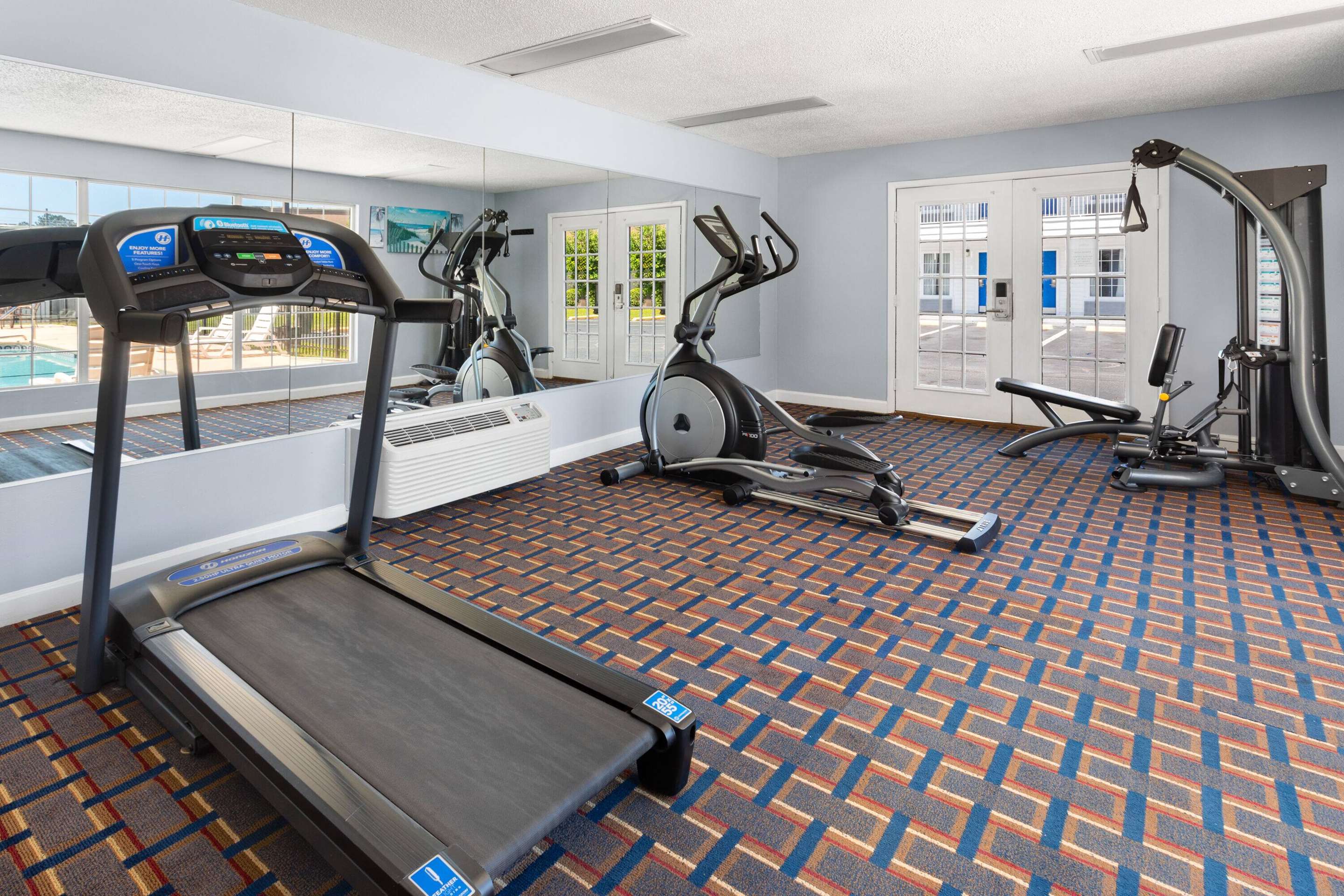 Health club fitness center gym