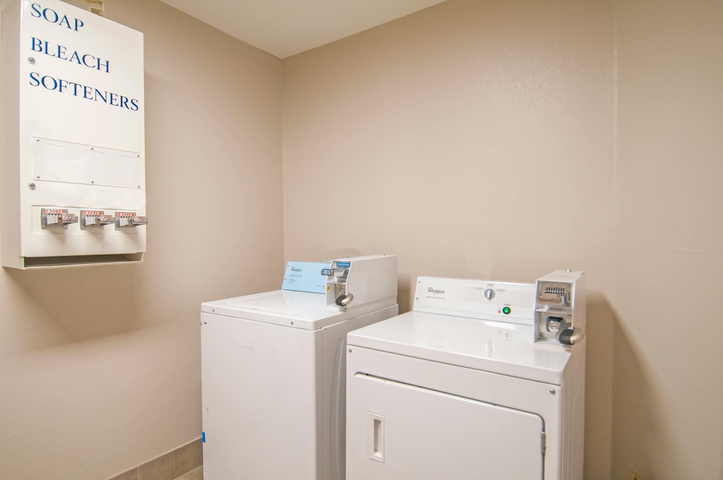 Laundry | Days Inn by Wyndham Suites San Antonio North/Stone Oak