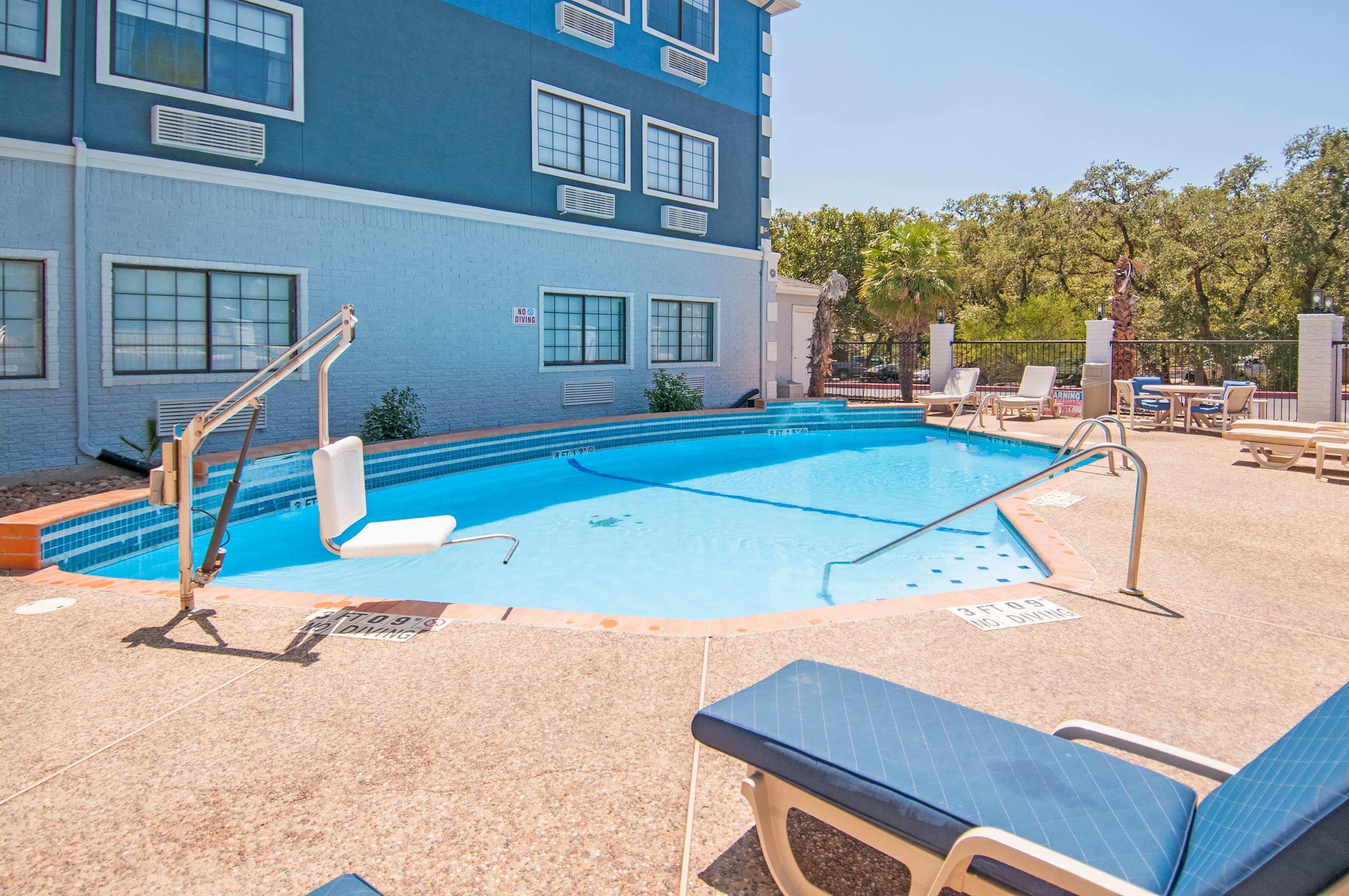 Pool | Days Inn by Wyndham Suites San Antonio North/Stone Oak