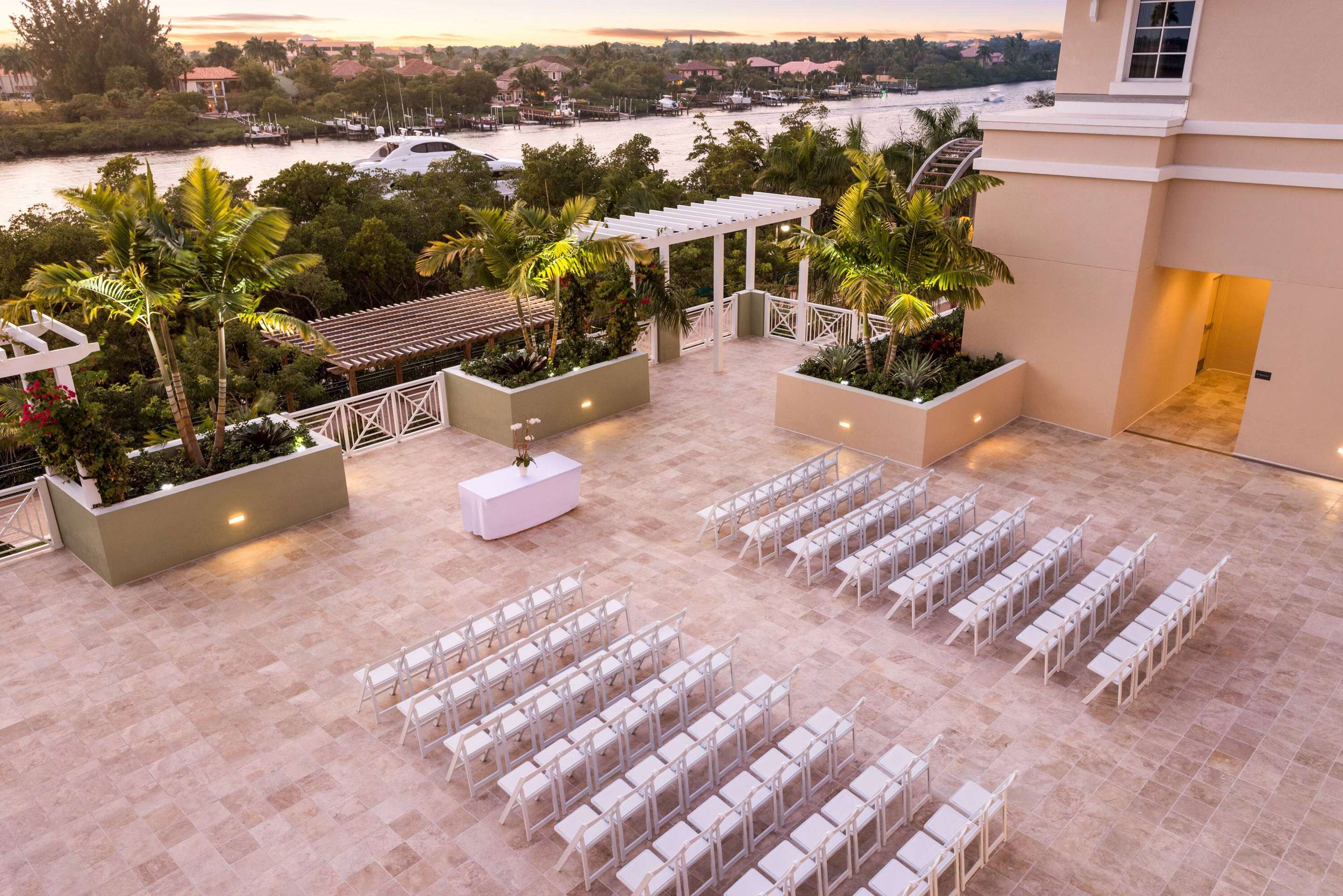Outdoor Reception | Wyndham Grand Jupiter at Harbourside Place