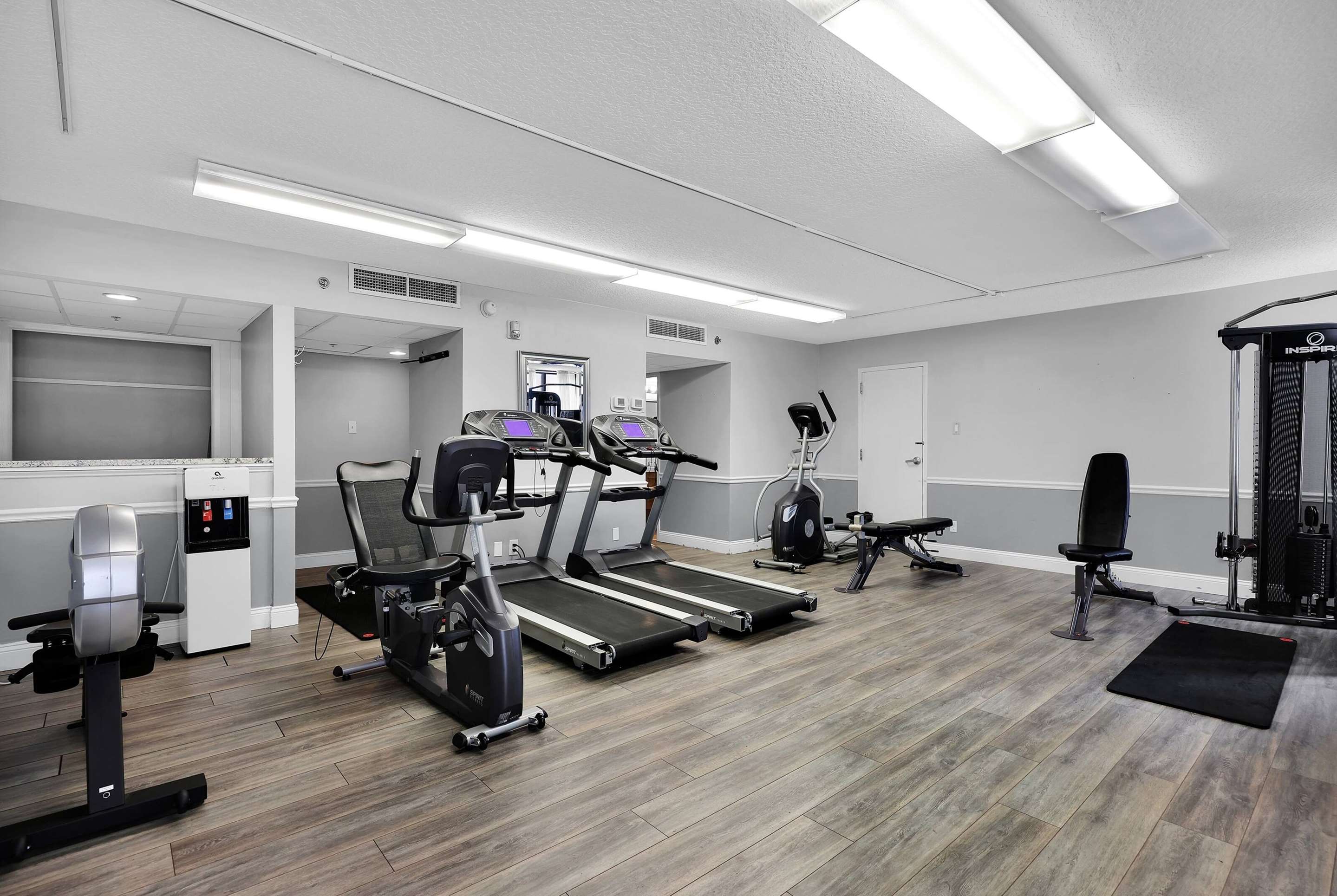 Health club fitness center gym | Ramada by Wyndham Jacksonville I-95 by Butler Blvd