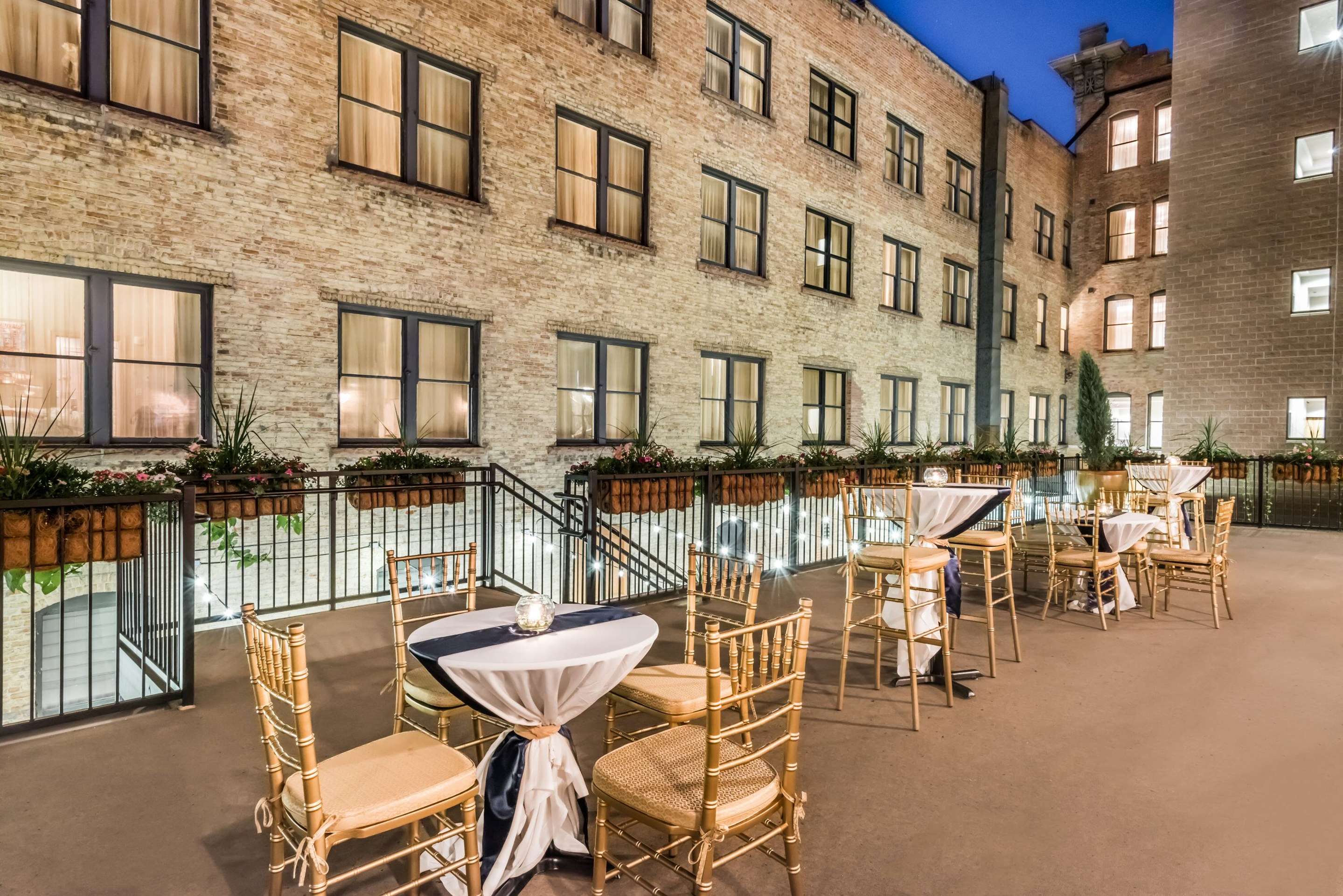 Patio | The Mining Exchange Hotel
