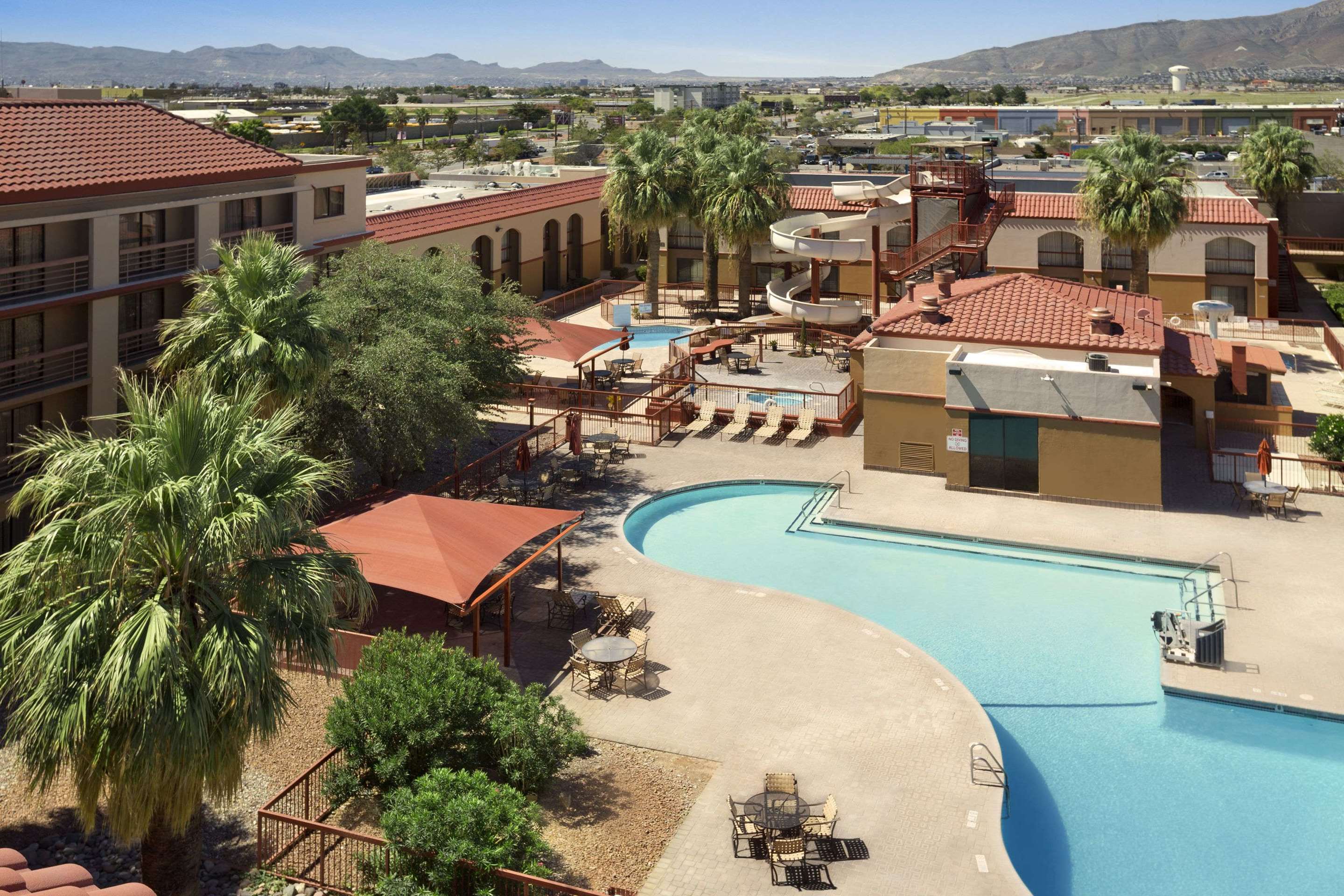 Pool View | Wyndham El Paso Airport Hotel & Waterpark