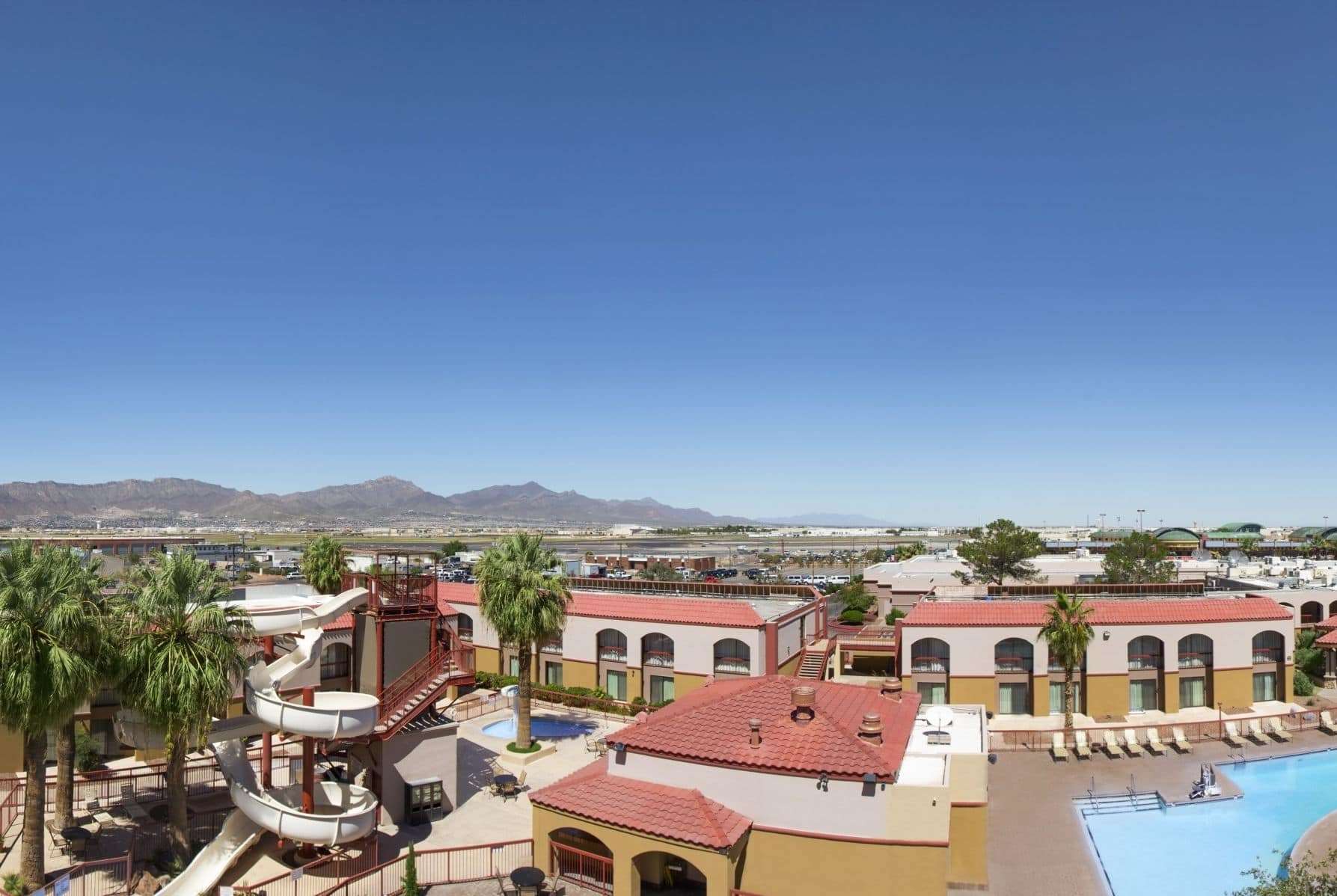 Pool View | Wyndham El Paso Airport Hotel & Waterpark