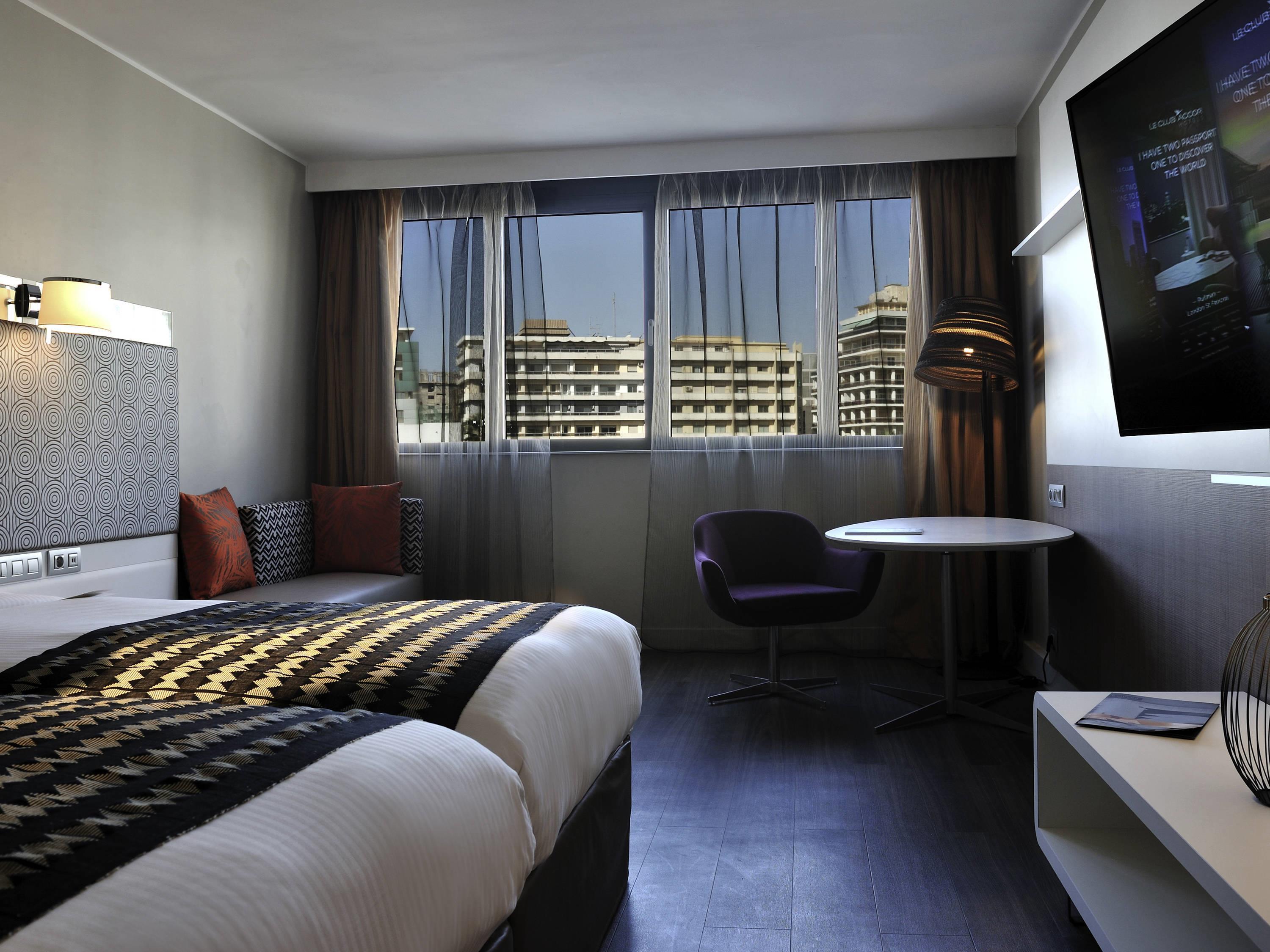 Pullman Dakar Teranga Room Type - SUPERIOR ROOM, 2 Single Size Beds, City View