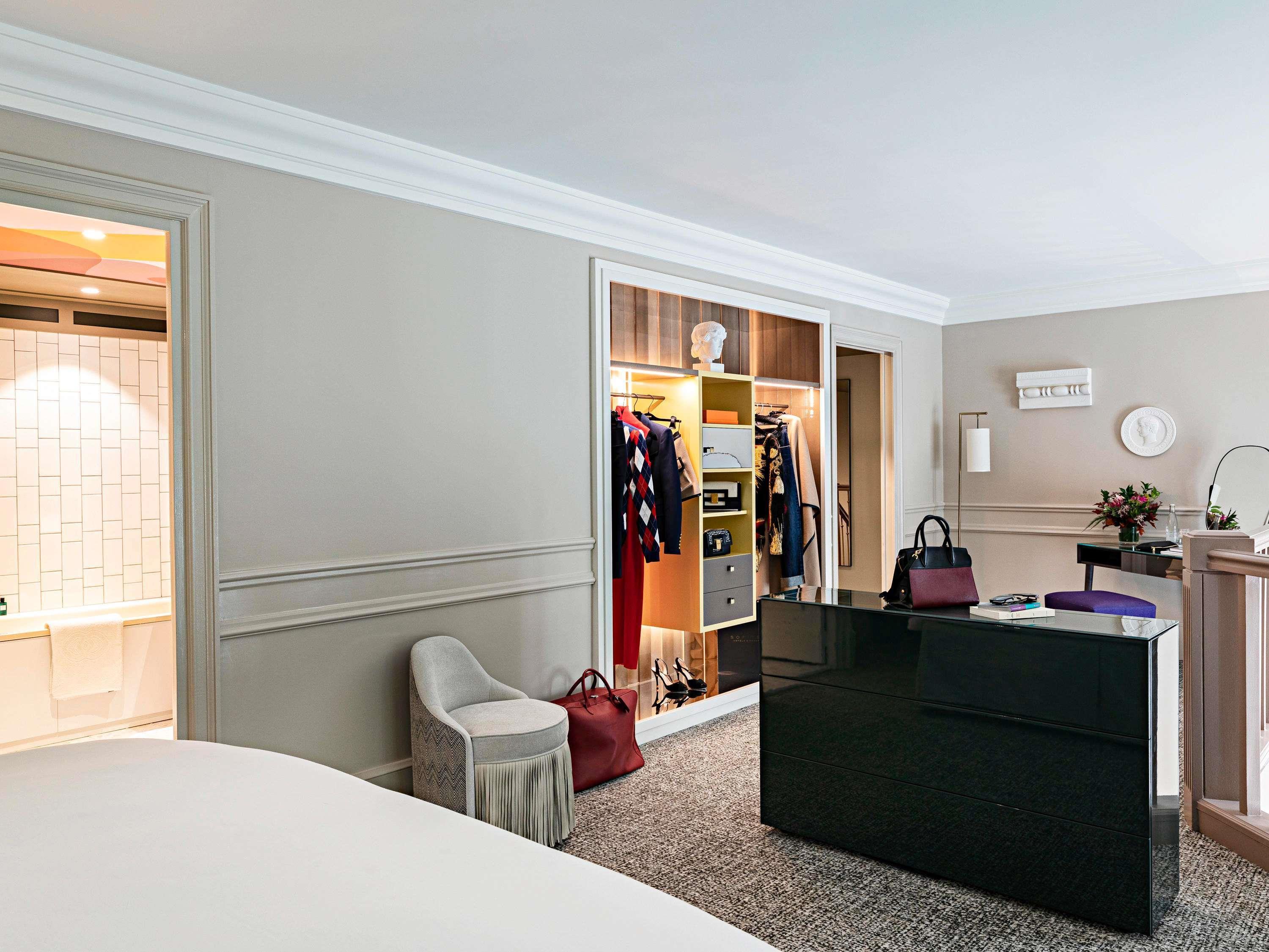 Sofitel Le Scribe Paris Opera Room Type - OPERA DUPLEX SUITE, 1 King Size Bed, Duplex, Large Living Area,Balcony, Blvd or Scribe St Sofitel Le Scribe Paris Opera Room Type - OPERA DUPLEX SUITE, 1 King Size Bed, Duplex, Large Living Area,Balcony, Blvd or Scribe St