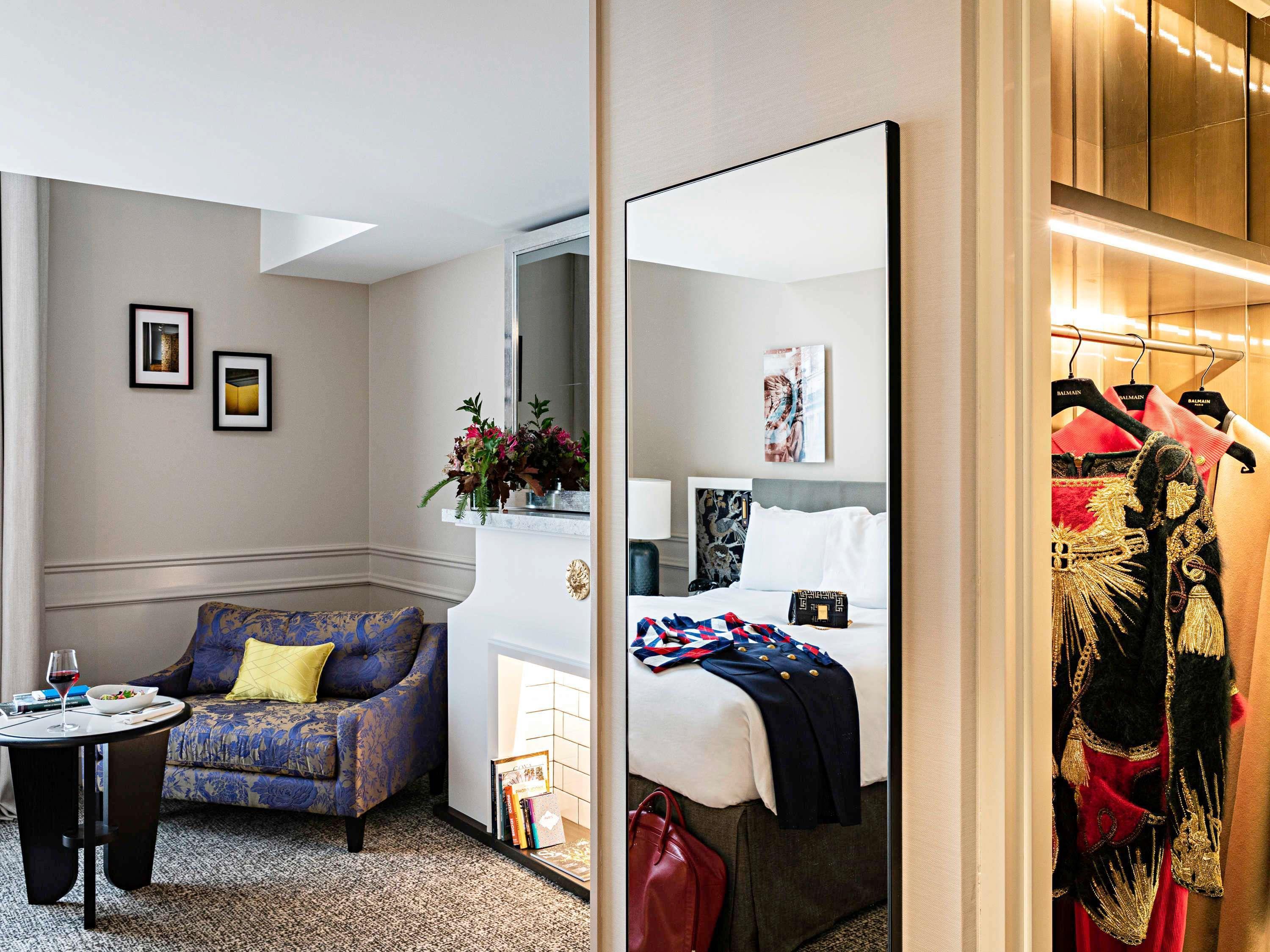 Sofitel Le Scribe Paris Opera Room Type - DUPLEX JUNIOR SUITE, 1 King Size Bed, Sofabed, Separate Lounge Area, Courtyard or Street View Sofitel Le Scribe Paris Opera Room Type - DUPLEX JUNIOR SUITE, 1 King Size Bed, Sofabed, Separate Lounge Area, Courtyard or Street View