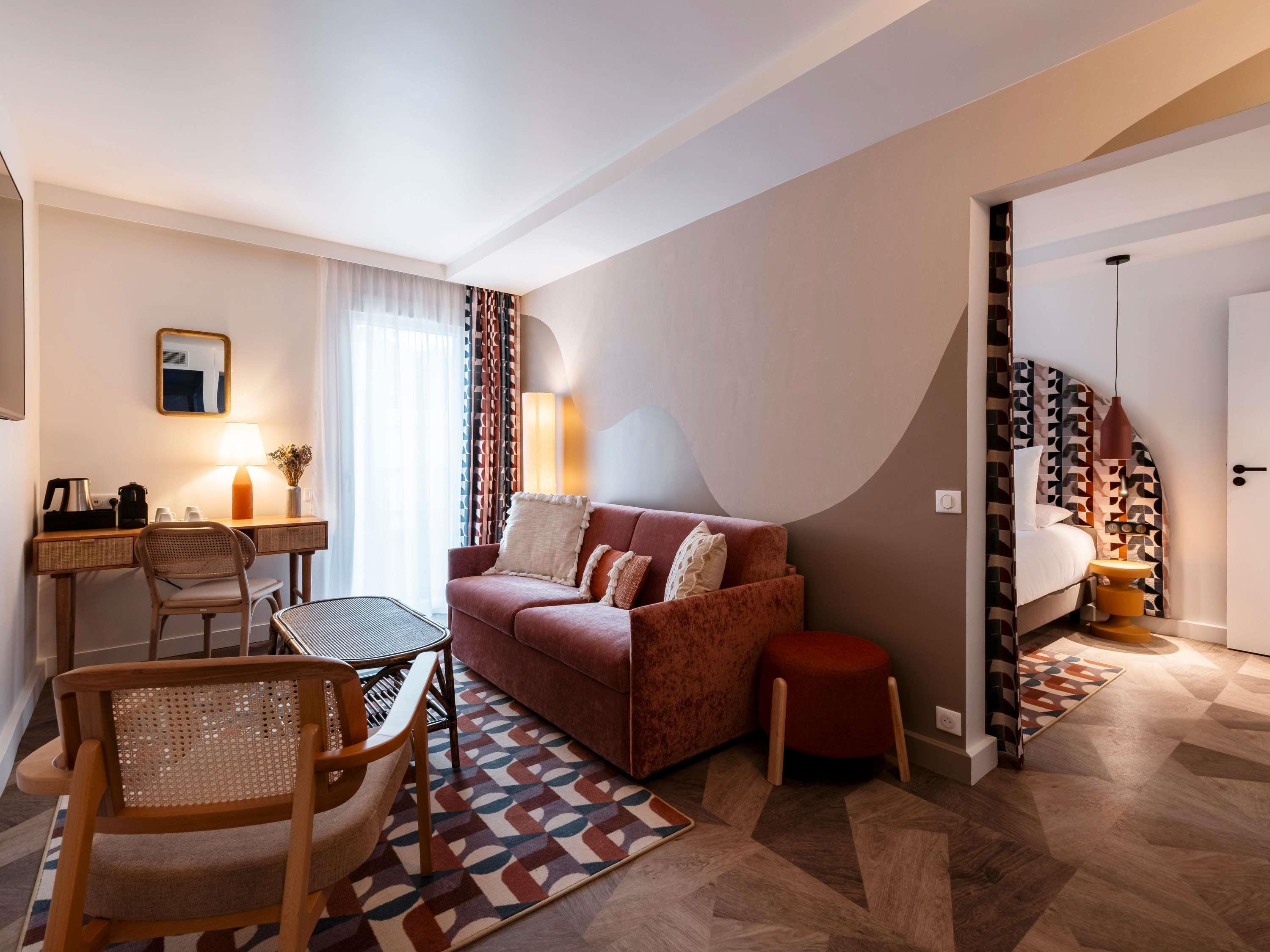 ibis Quiberon Thalassa Room Type - Junior Suite, terrace - 1 king size bed and 1 sofa bed